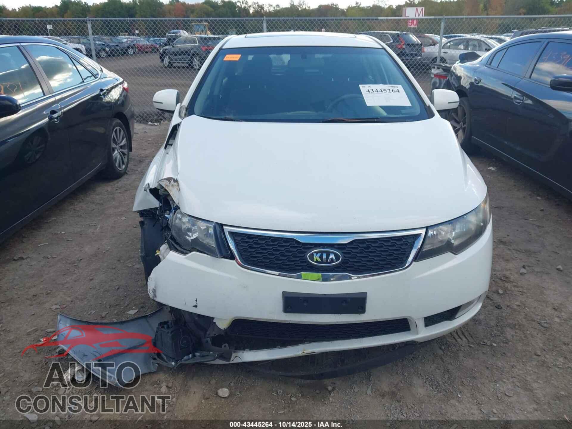 KIA FORTE 2012 - KNAFW5A31C5543568