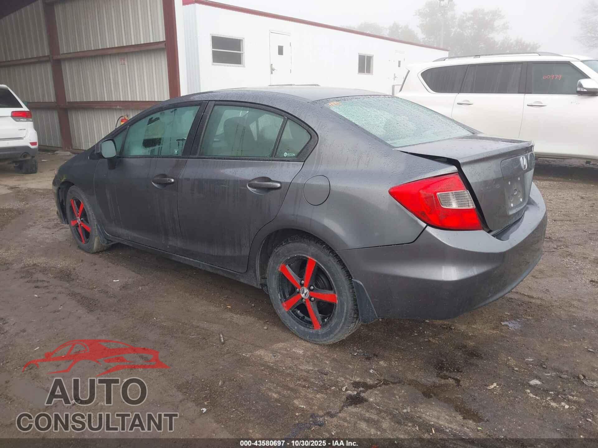 HONDA CIVIC 2012 - 19XFB2F58CE094367