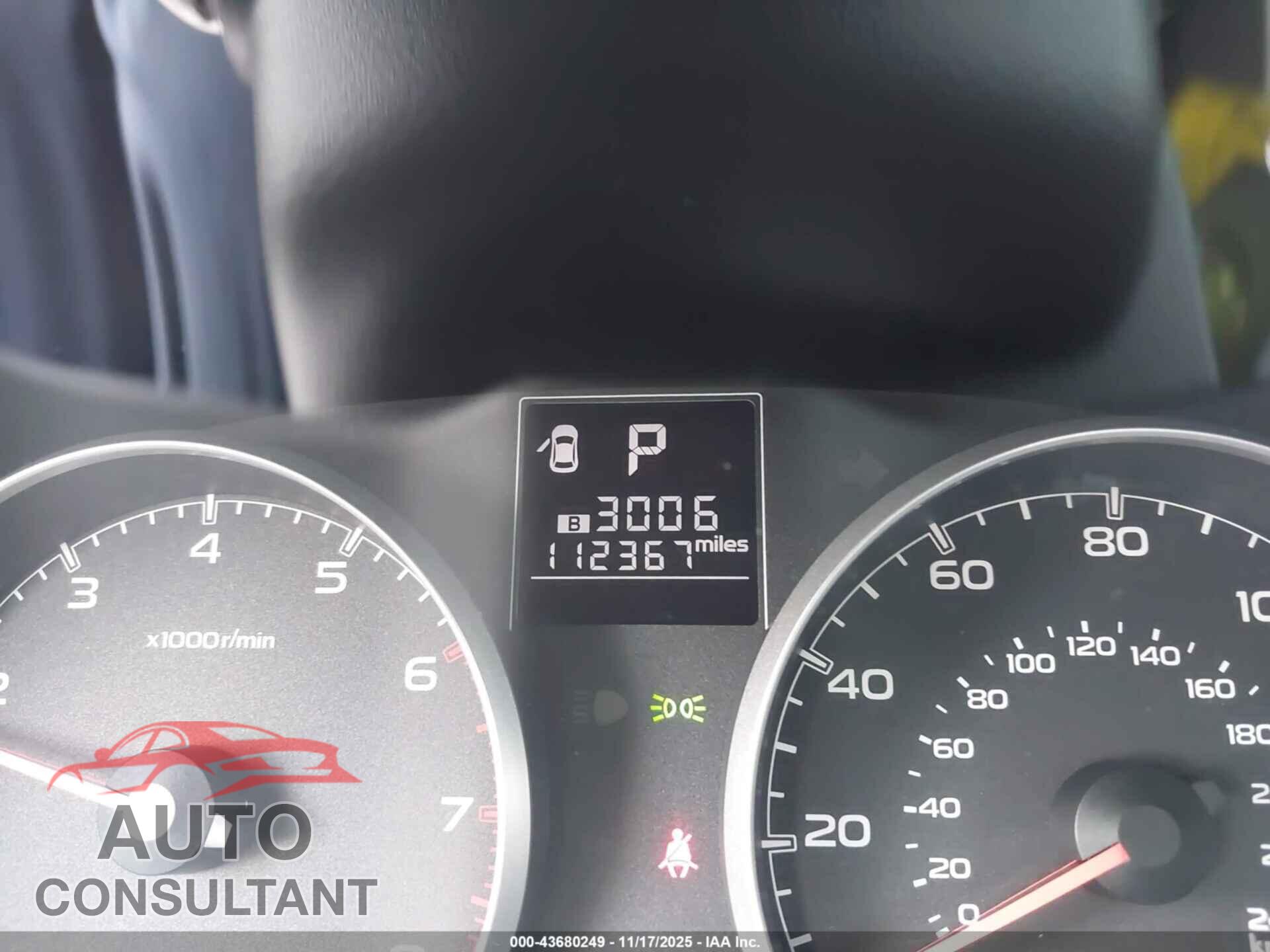 SUBARU OUTBACK 2014 - 4S4BRBCC9E3325733