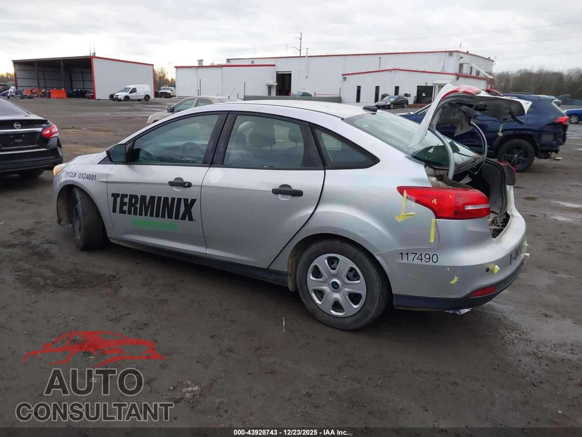 FORD FOCUS 2016 - 1FADP3E21GL311234