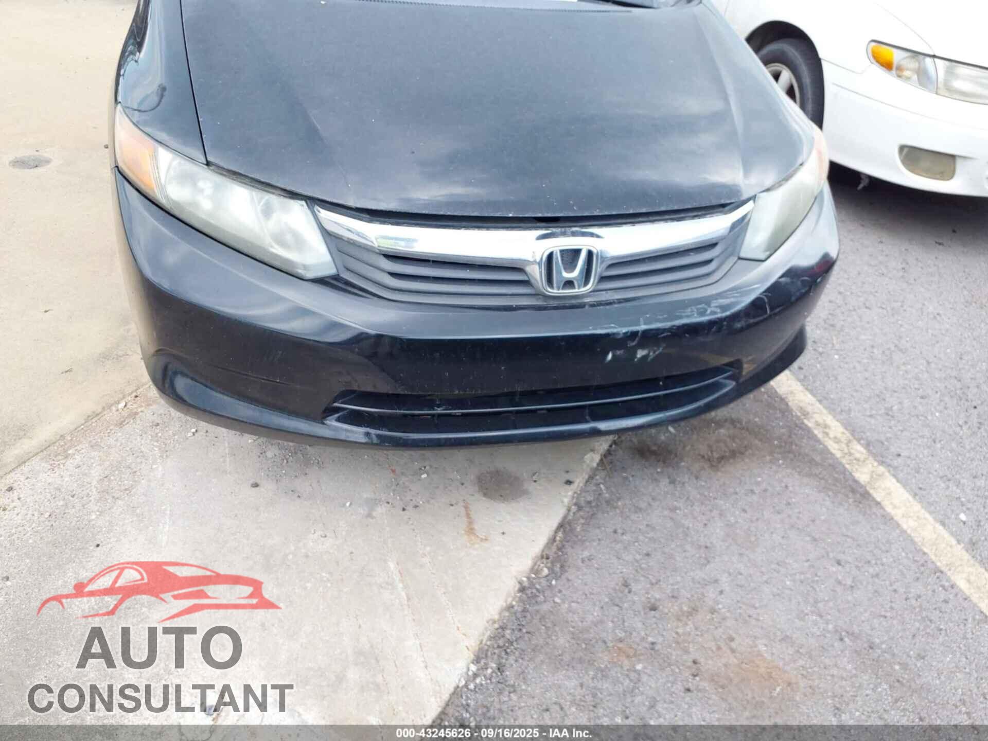 HONDA CIVIC 2012 - 2HGFB2F55CH608942