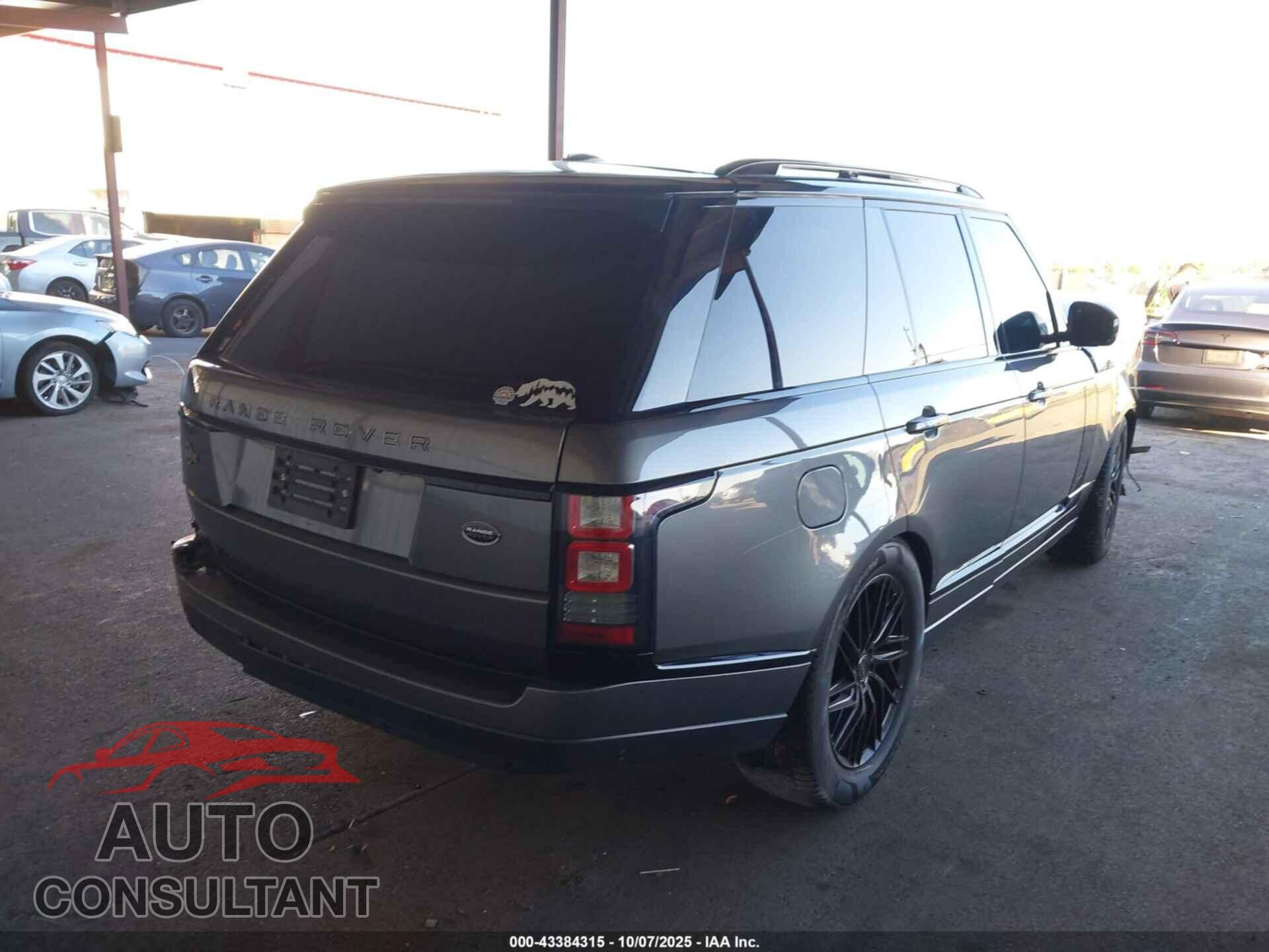 LAND ROVER RANGE ROVER 2014 - SALGS2WF4EA196096