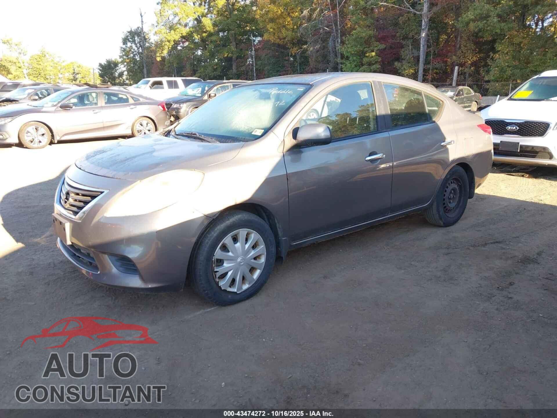 NISSAN VERSA 2013 - 3N1CN7AP7DL857592