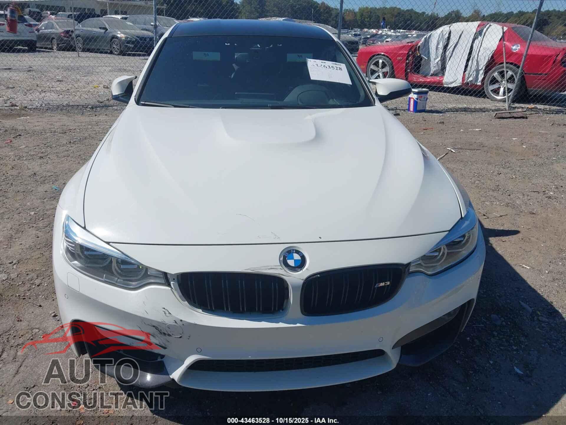 BMW M3 2017 - WBS8M9C50H5G42313