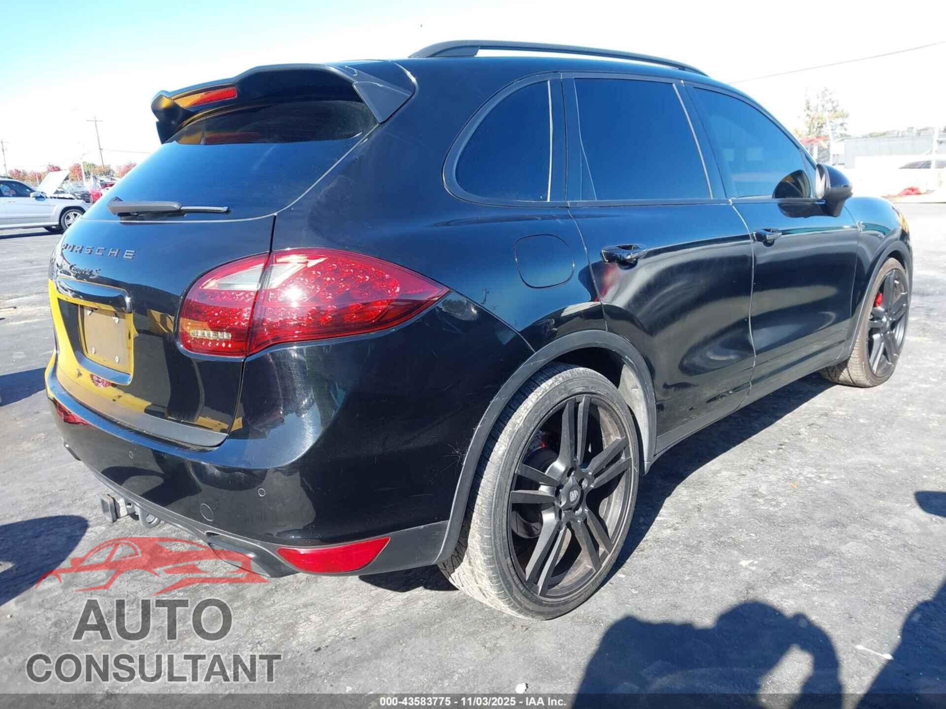 PORSCHE CAYENNE 2011 - WP1AB2A29BLA44069