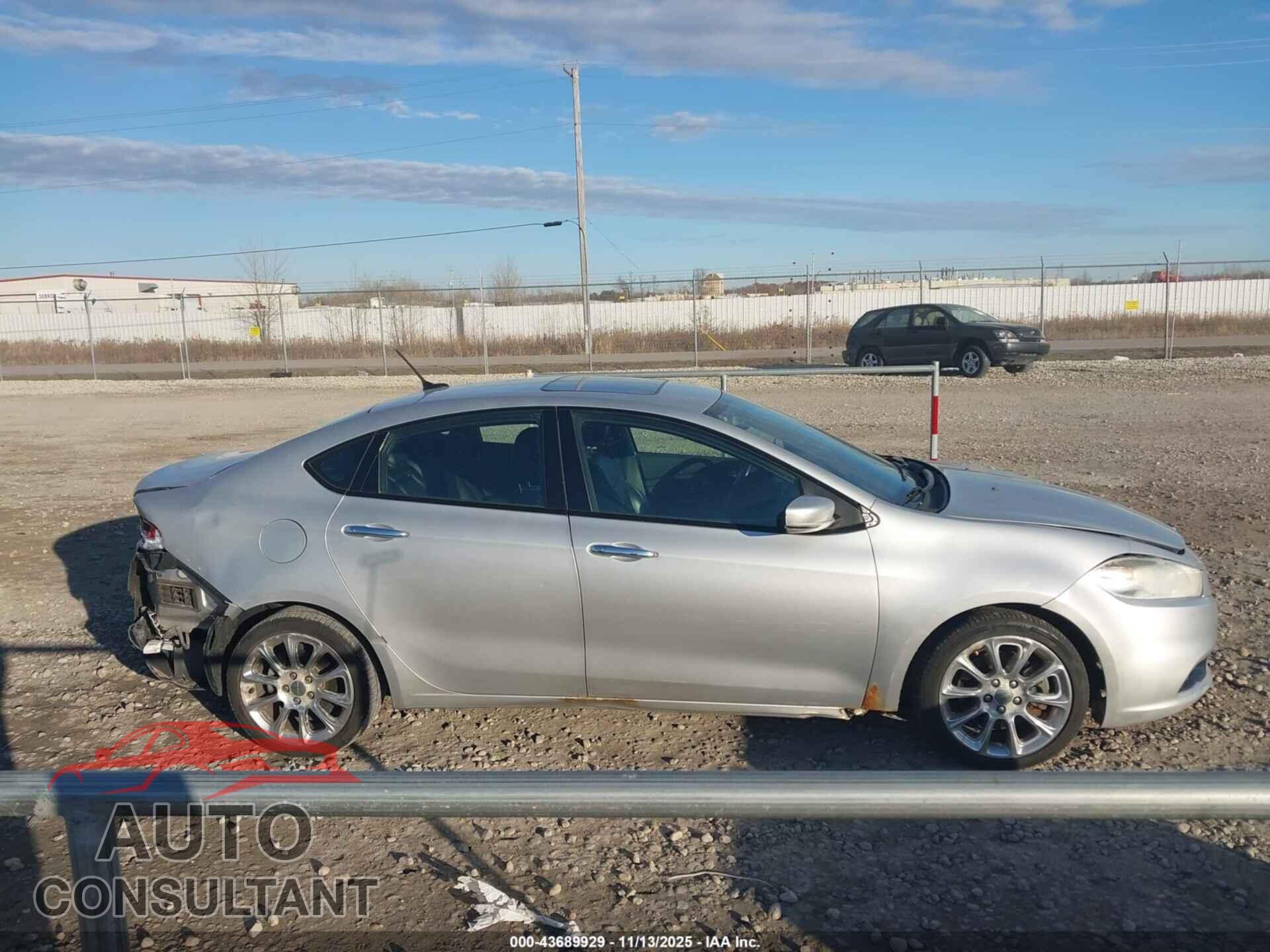 DODGE DART 2013 - 1C3CDFCA6DD314408