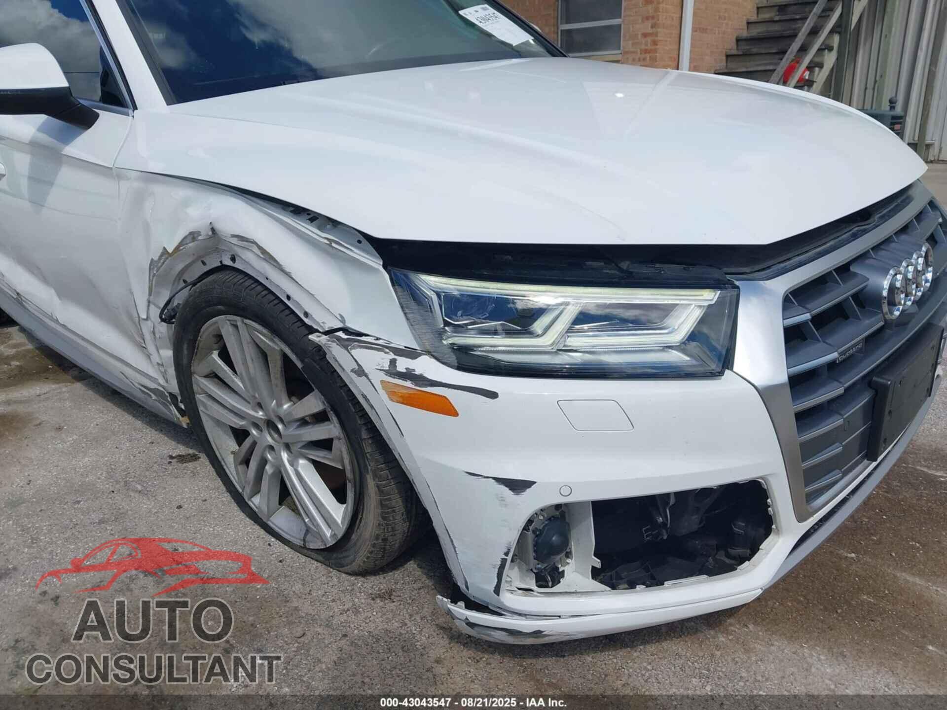 AUDI Q5 2018 - WA1CNAFYXJ2226533