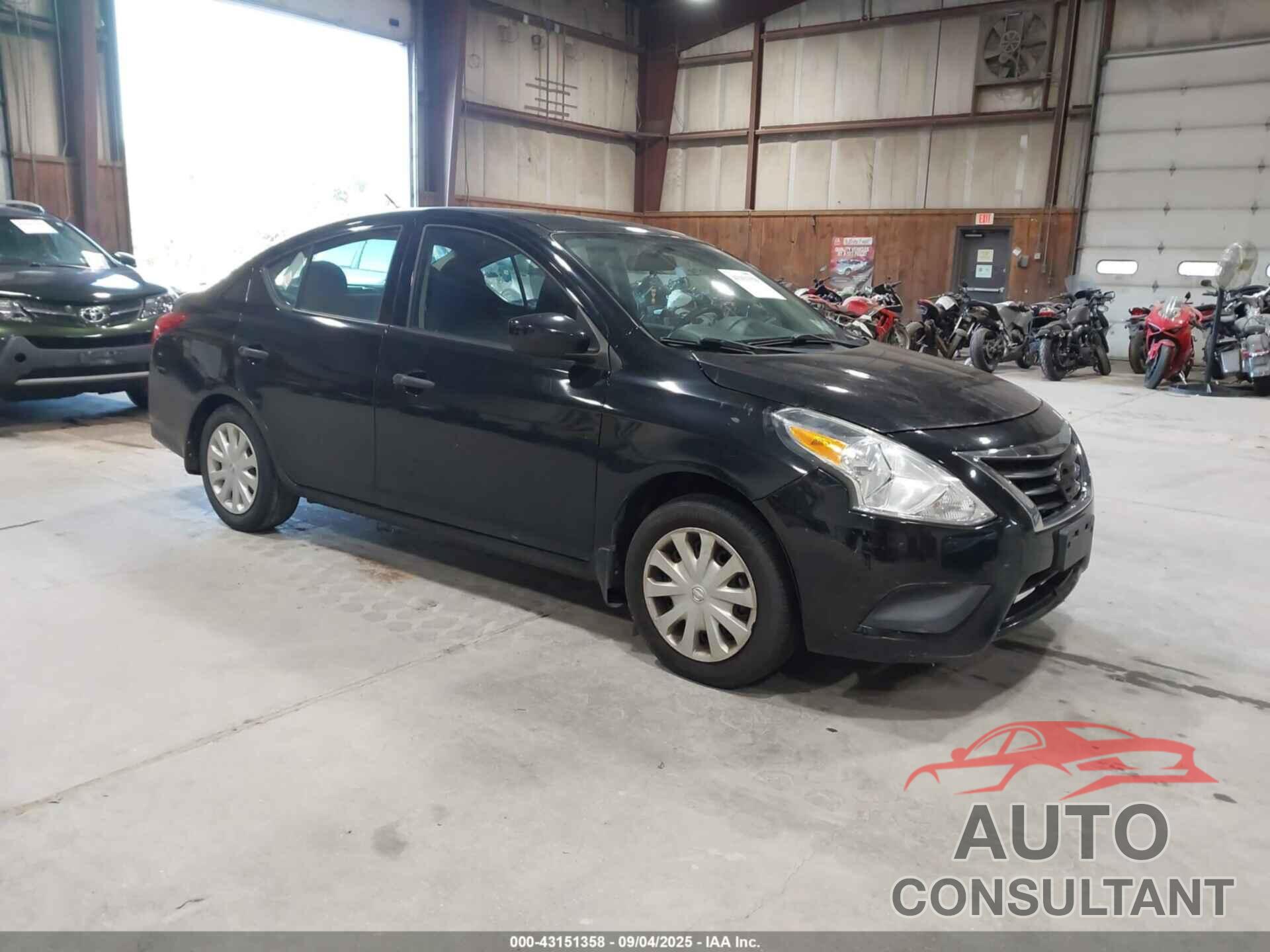 NISSAN VERSA 2016 - 3N1CN7AP2GL816761