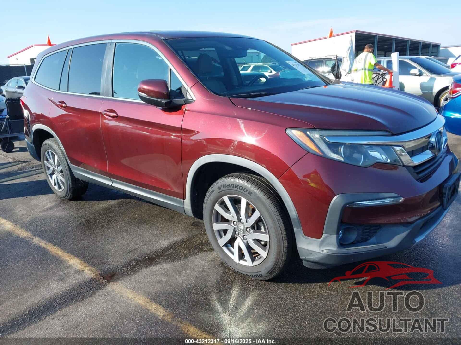 HONDA PILOT 2019 - 5FNYF6H59KB036858