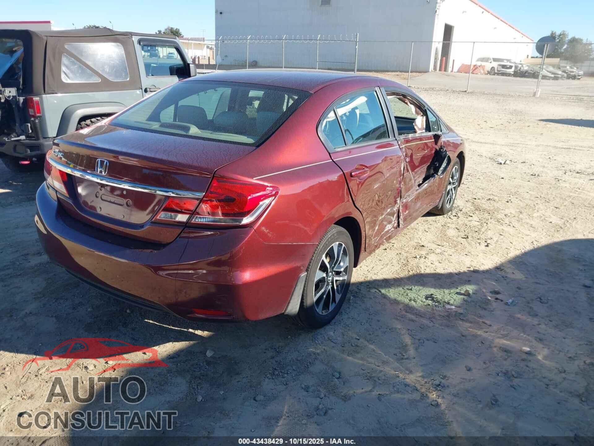 HONDA CIVIC 2015 - 19XFB2F80FE257088
