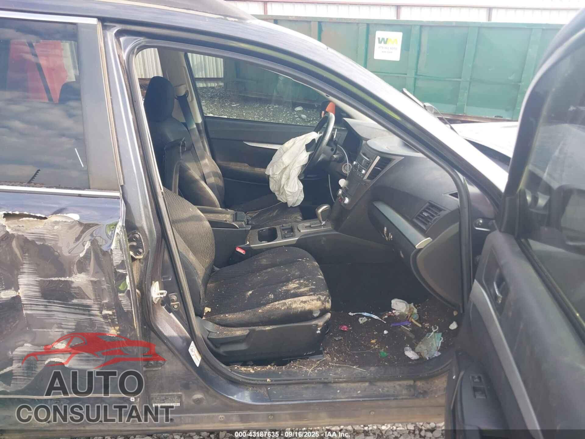 SUBARU OUTBACK 2010 - 4S4BREFC8A2349776
