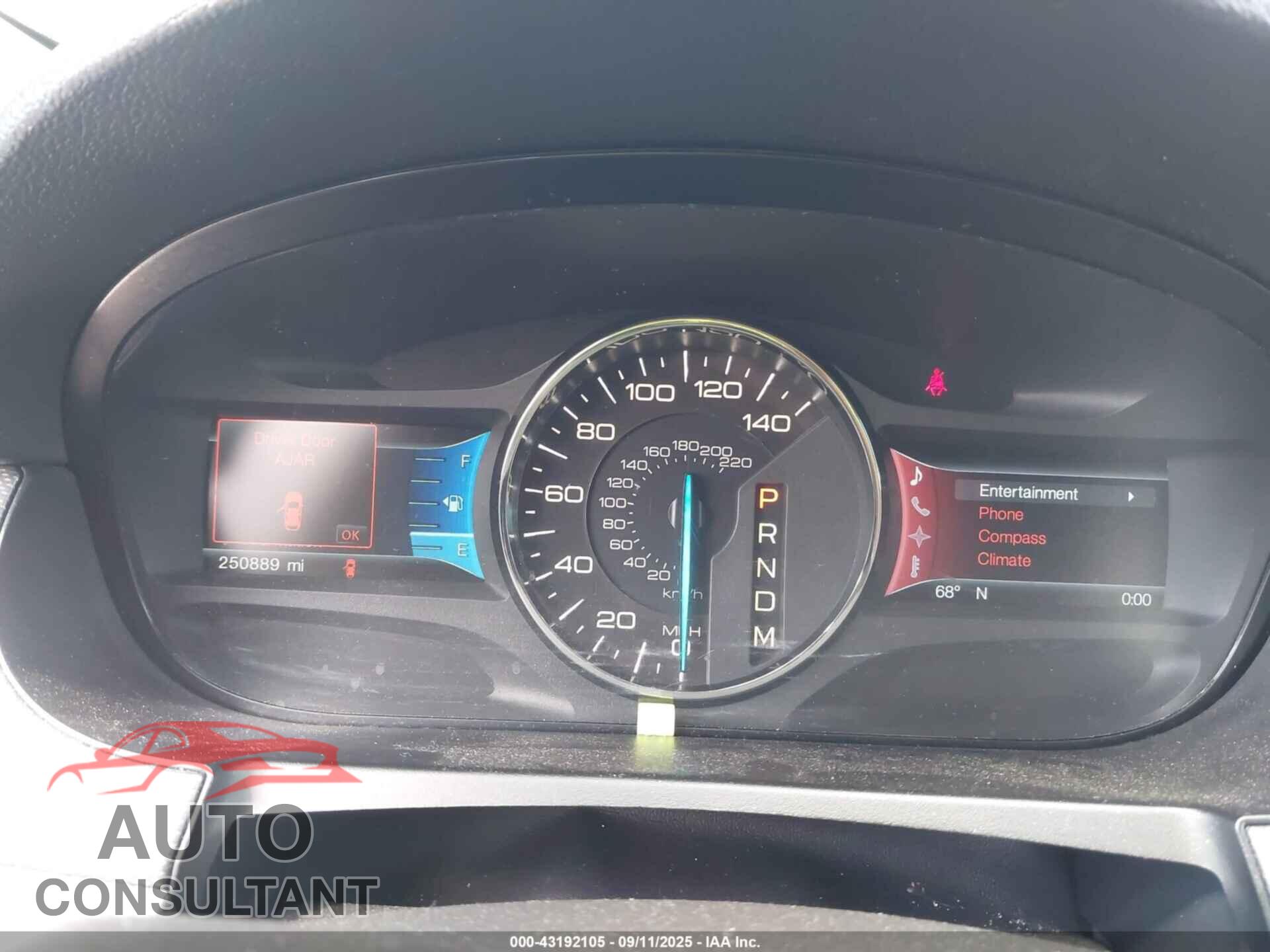 FORD EDGE 2012 - 2FMDK3JC6CBA89688