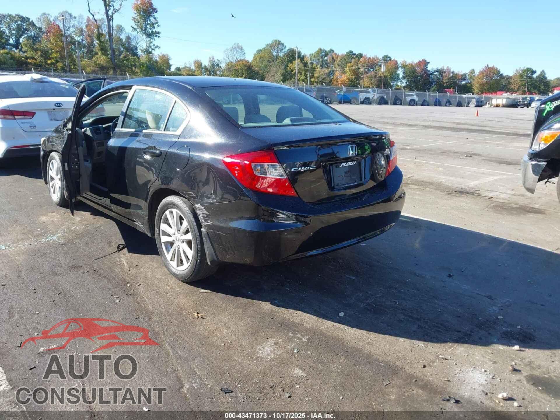 HONDA CIVIC 2012 - 19XFB2F86CE063161