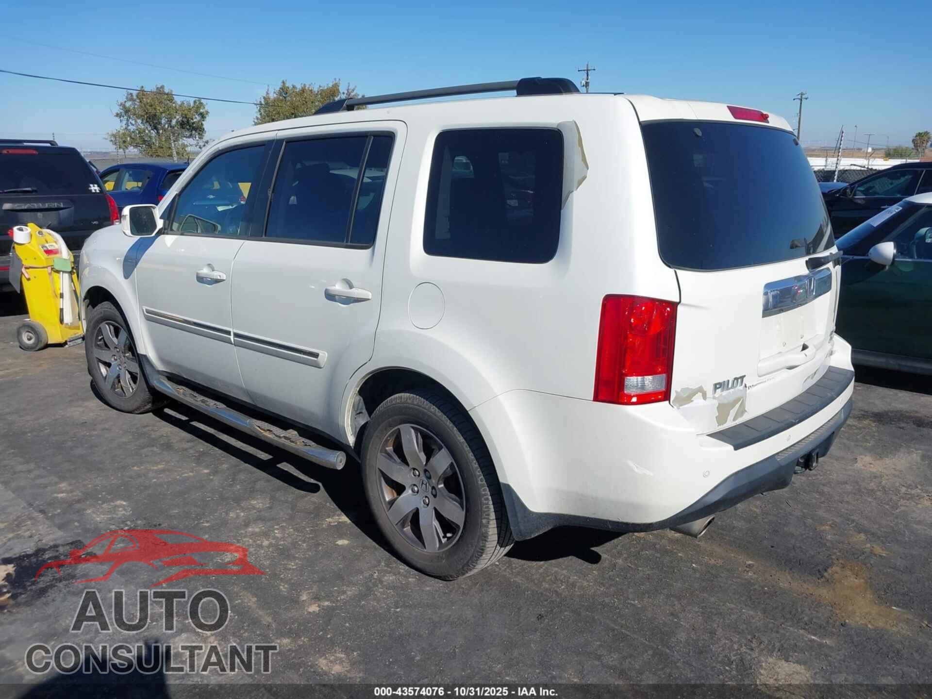HONDA PILOT 2012 - 5FNYF4H90CB082958
