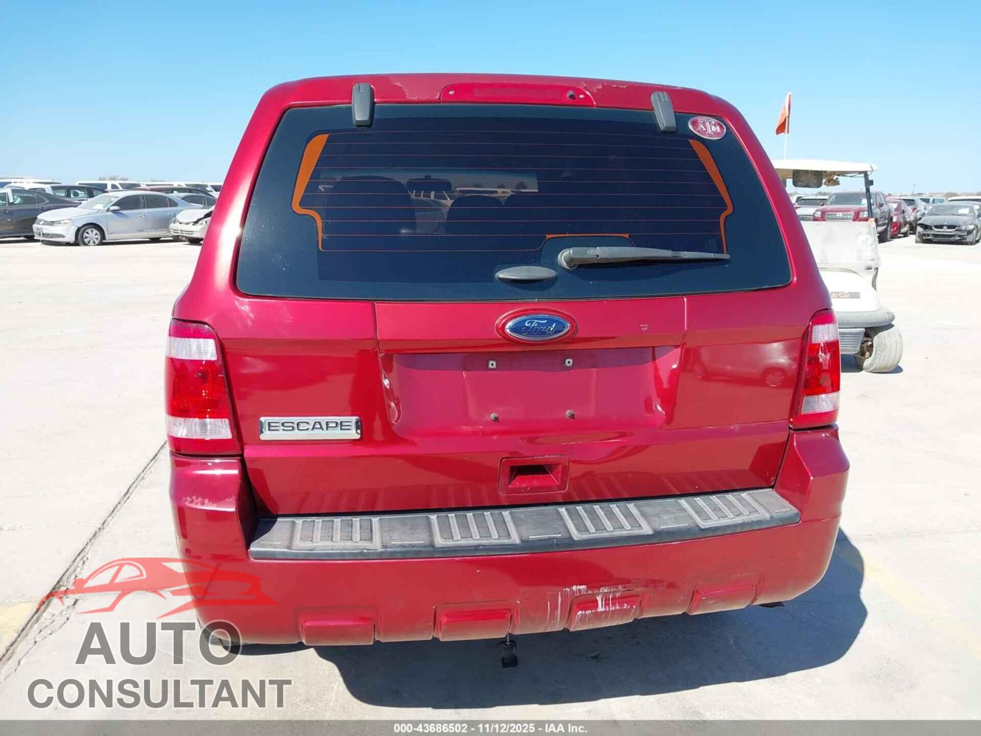 FORD ESCAPE 2012 - 1FMCU0C75CKB03350