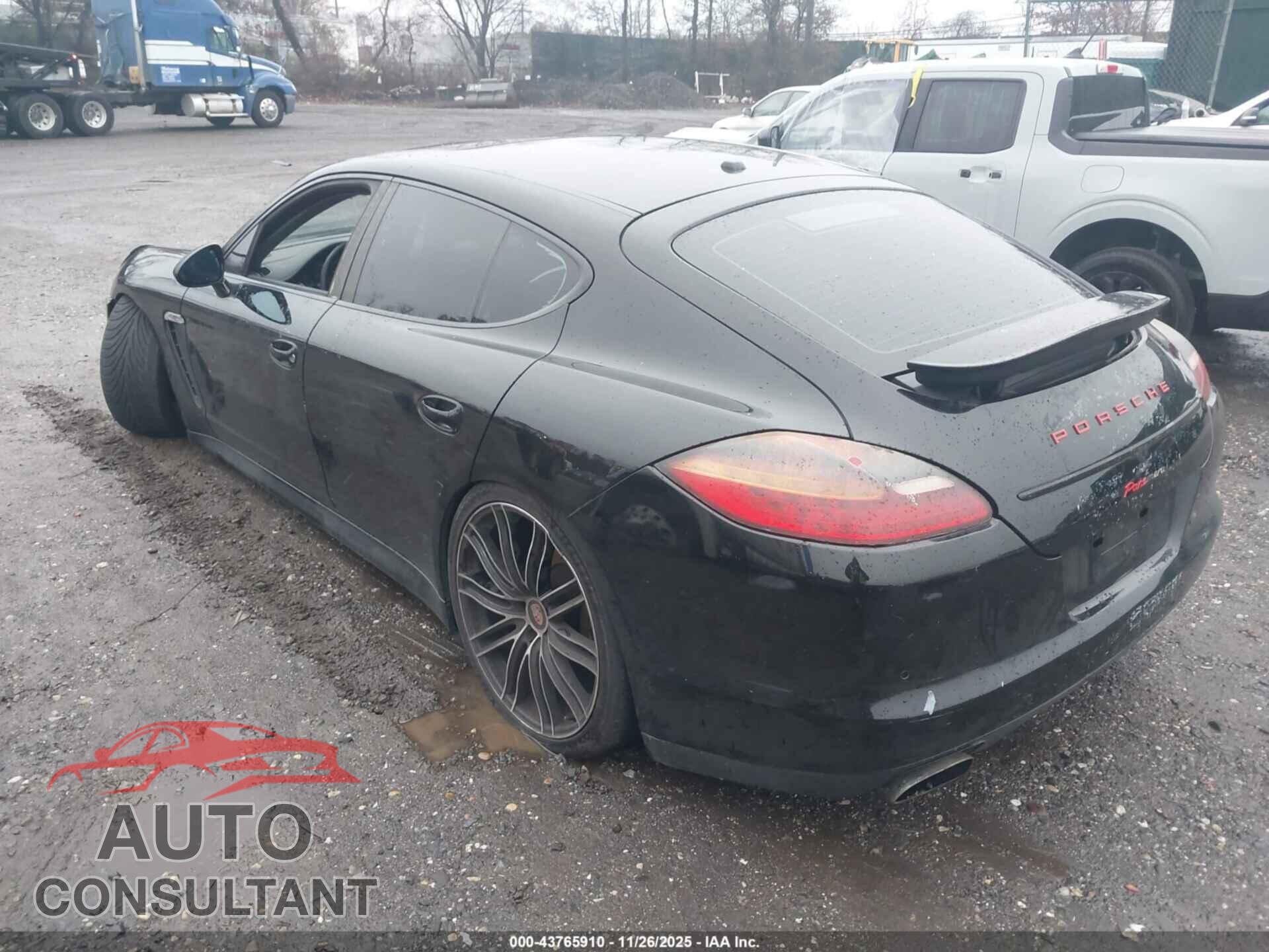 PORSCHE PANAMERA 2011 - WP0AA2A74BL019970