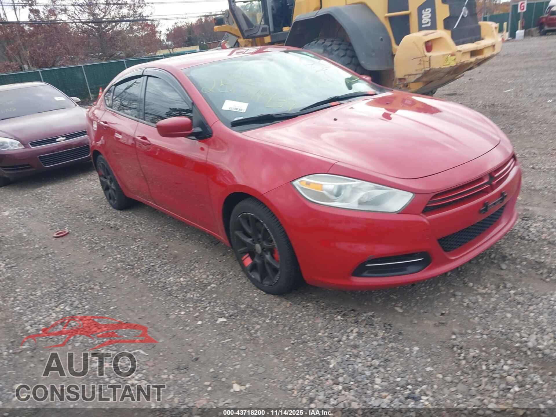 DODGE DART 2013 - 1C3CDFBA5DD329838