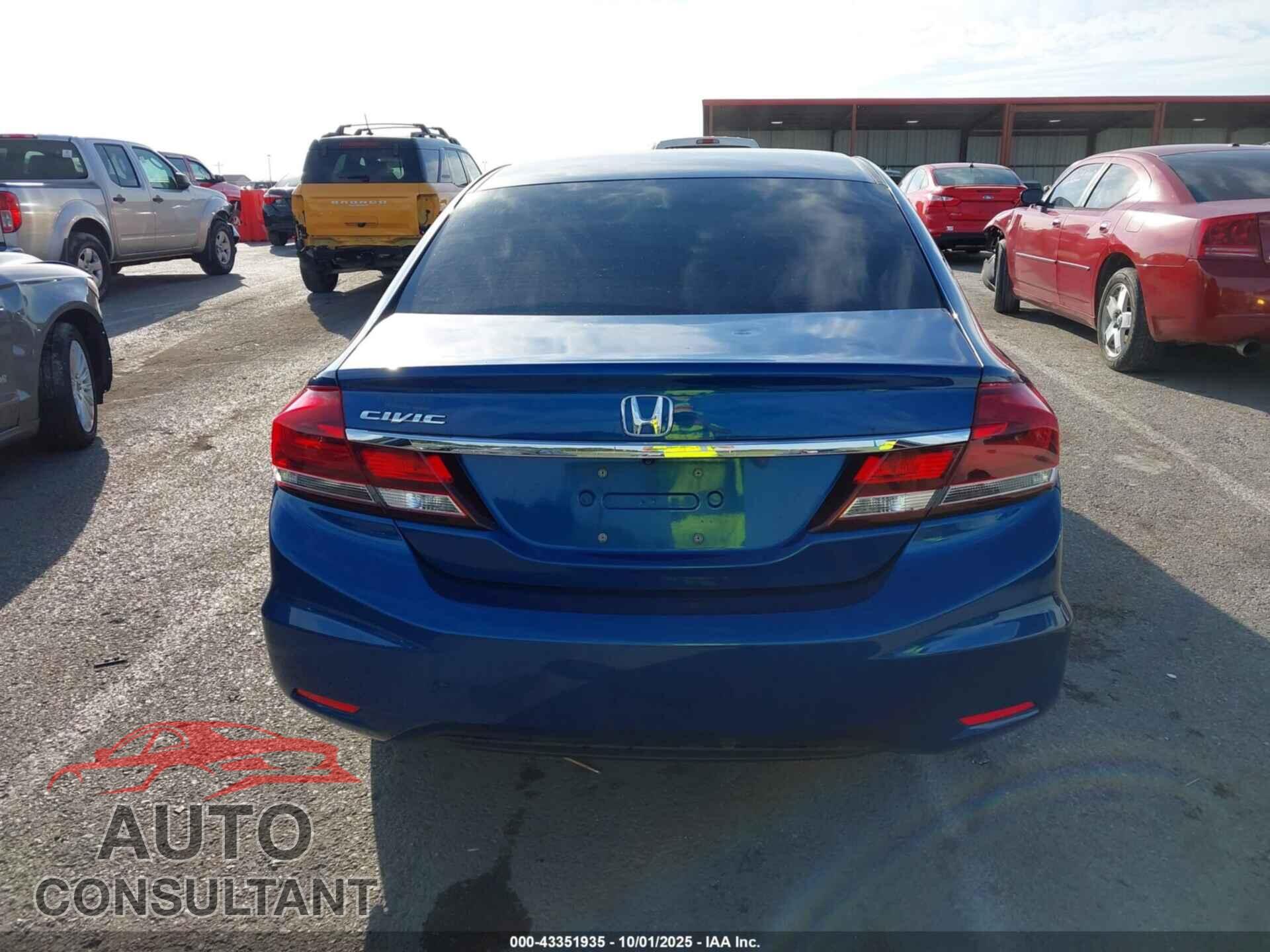HONDA CIVIC 2015 - 19XFB2F57FE091237