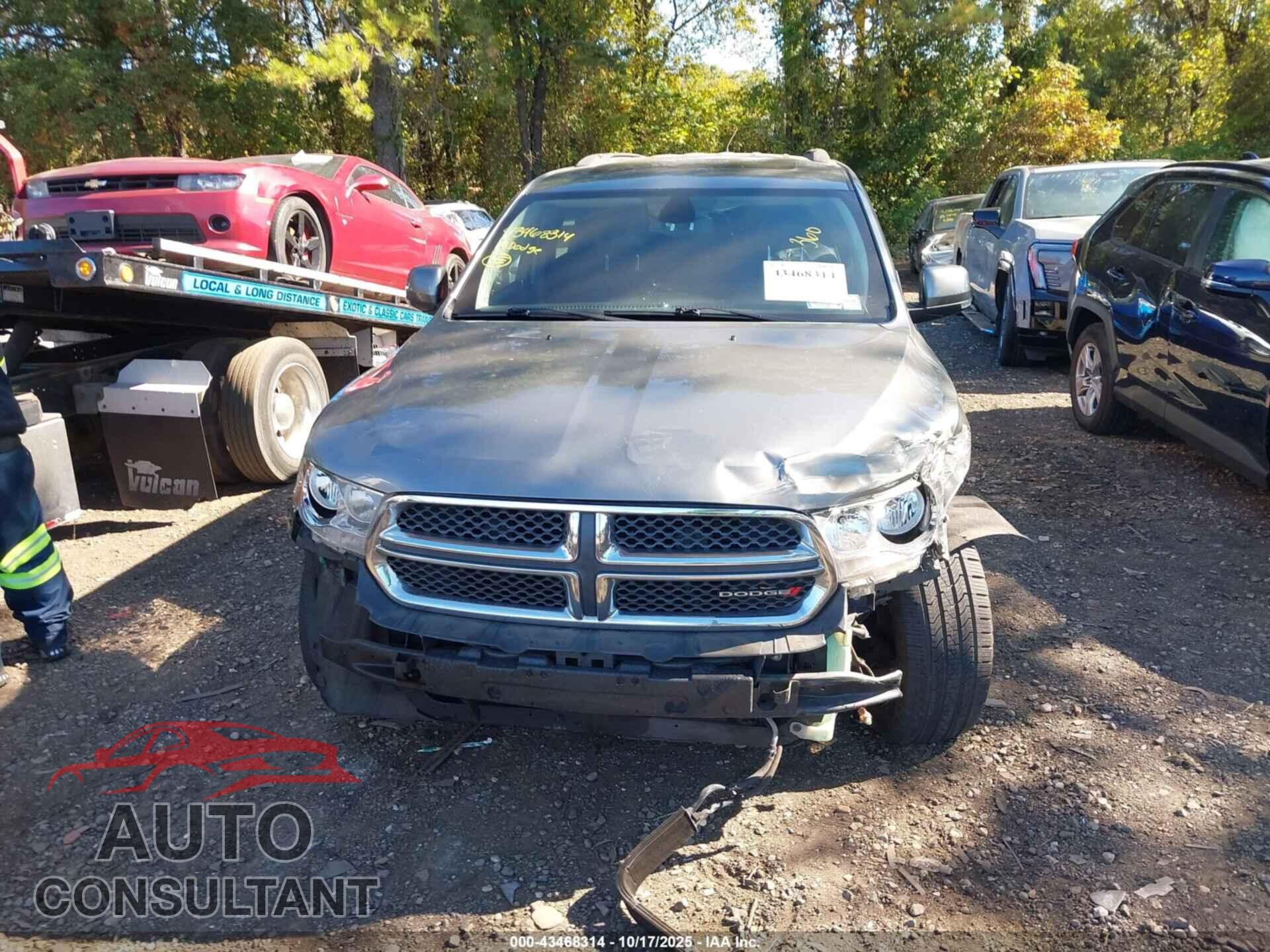 DODGE DURANGO 2013 - 1C4RDJDG3DC591700