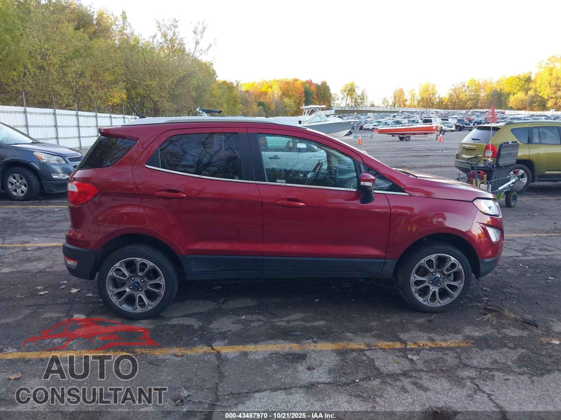 FORD ECOSPORT 2020 - MAJ6S3KL2LC332771