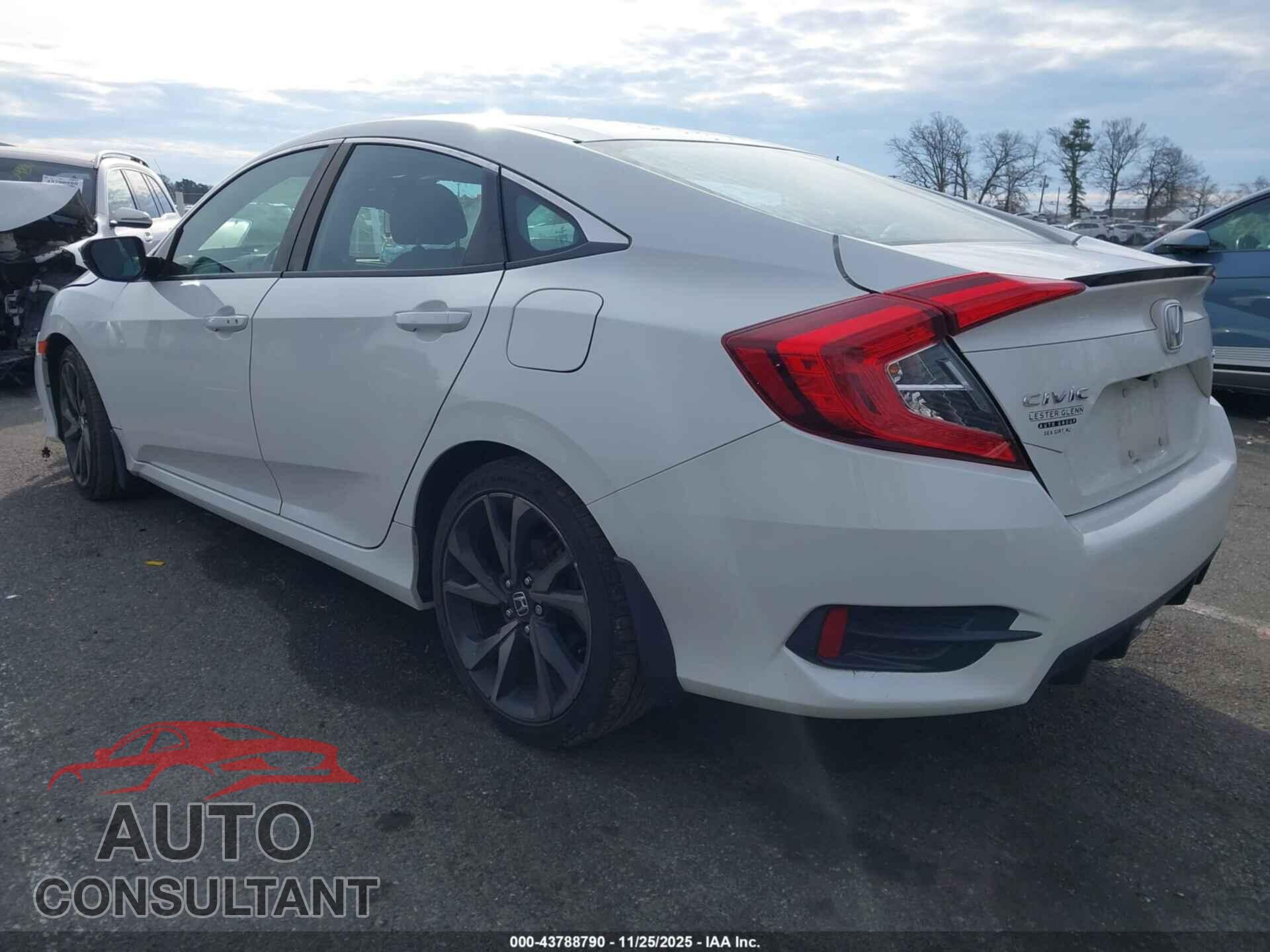 HONDA CIVIC 2019 - 2HGFC2F84KH516713
