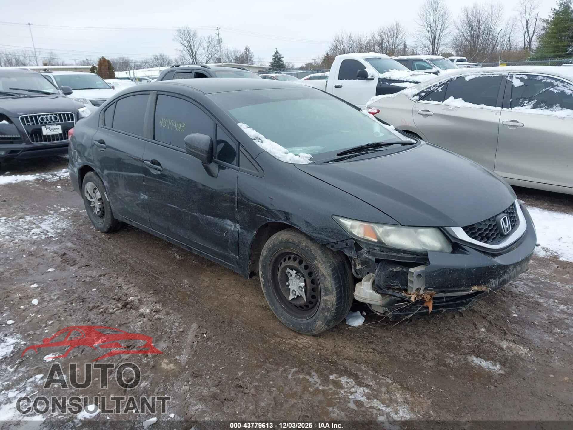 HONDA CIVIC 2014 - 19XFB2F50EE235452