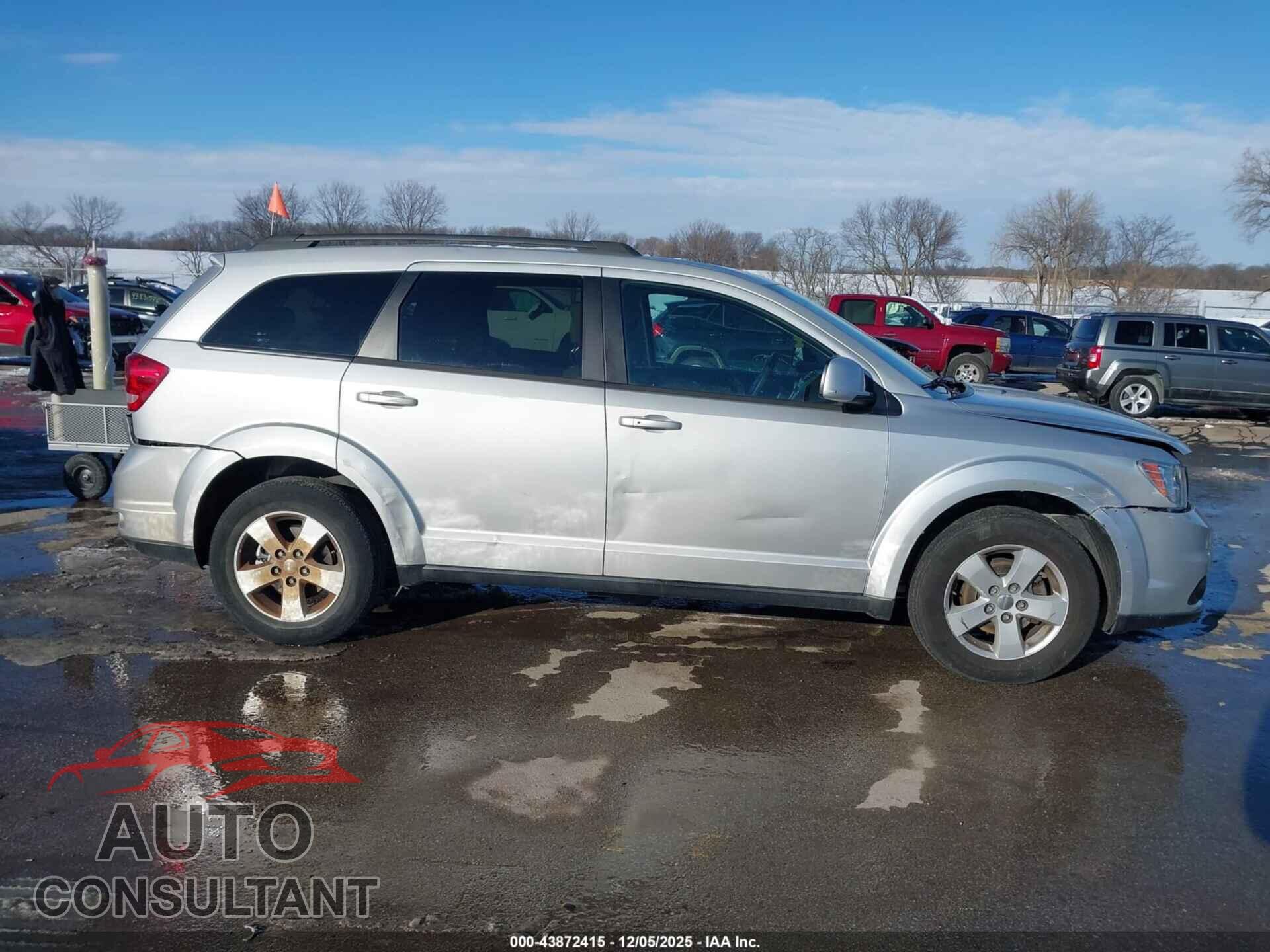 DODGE JOURNEY 2012 - 3C4PDCBGXCT187253