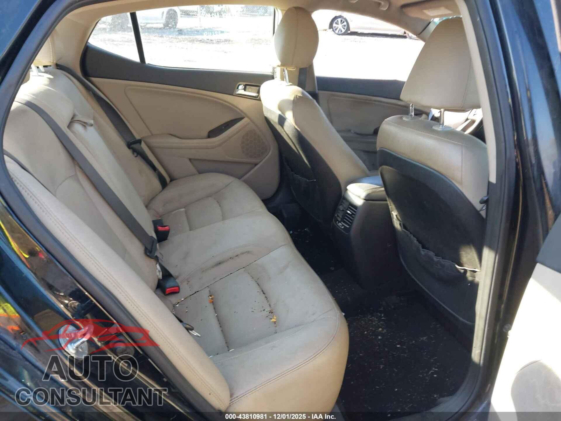 KIA OPTIMA 2012 - 5XXGN4A73CG059713