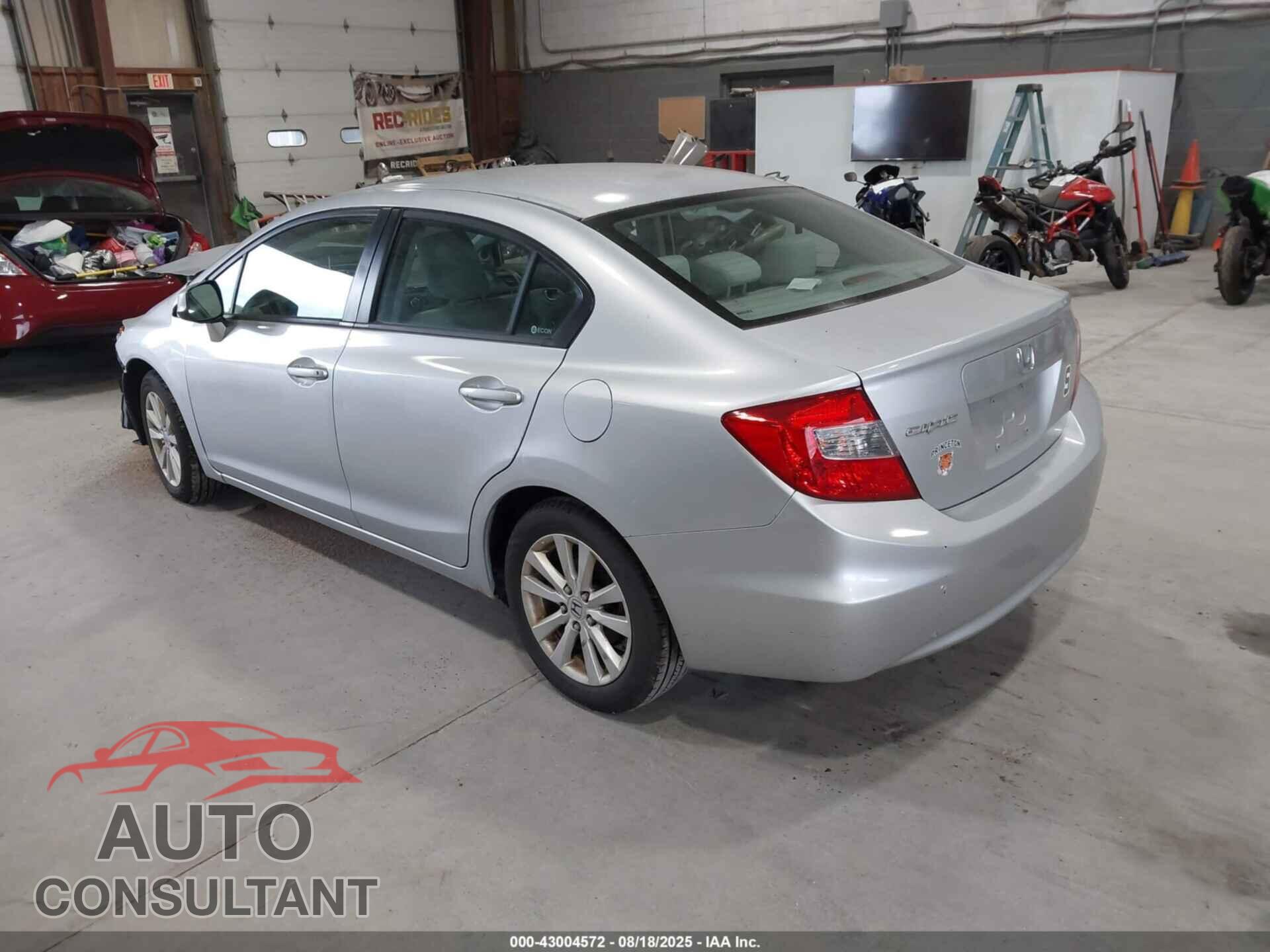HONDA CIVIC 2012 - 2HGFB2F81CH545459