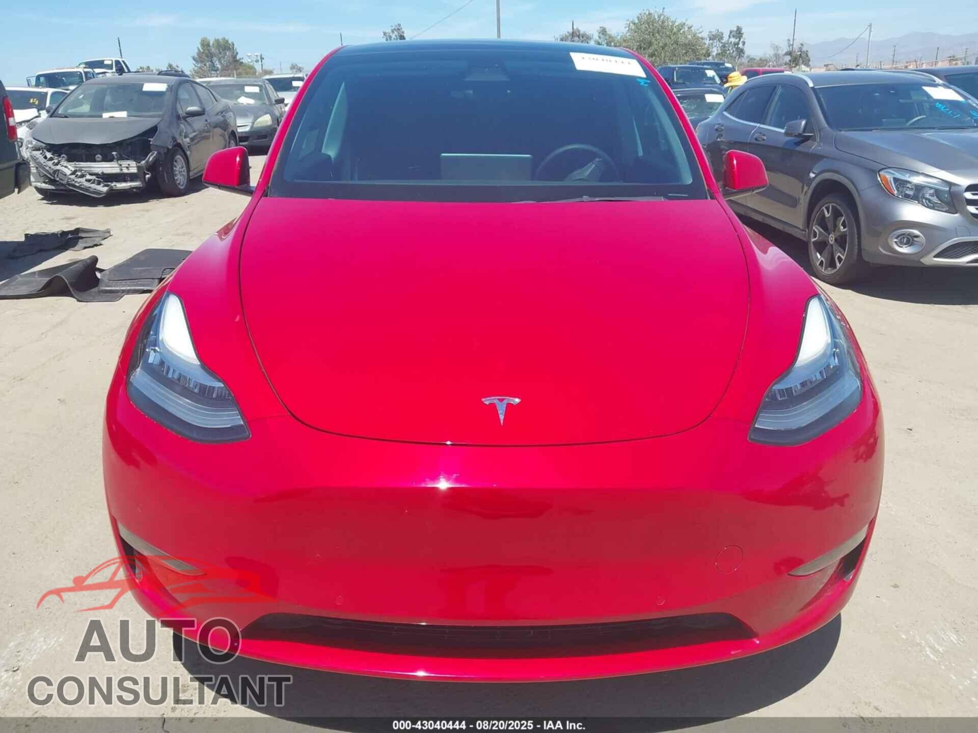 TESLA MODEL Y 2022 - 7SAYGDEE2NF450321