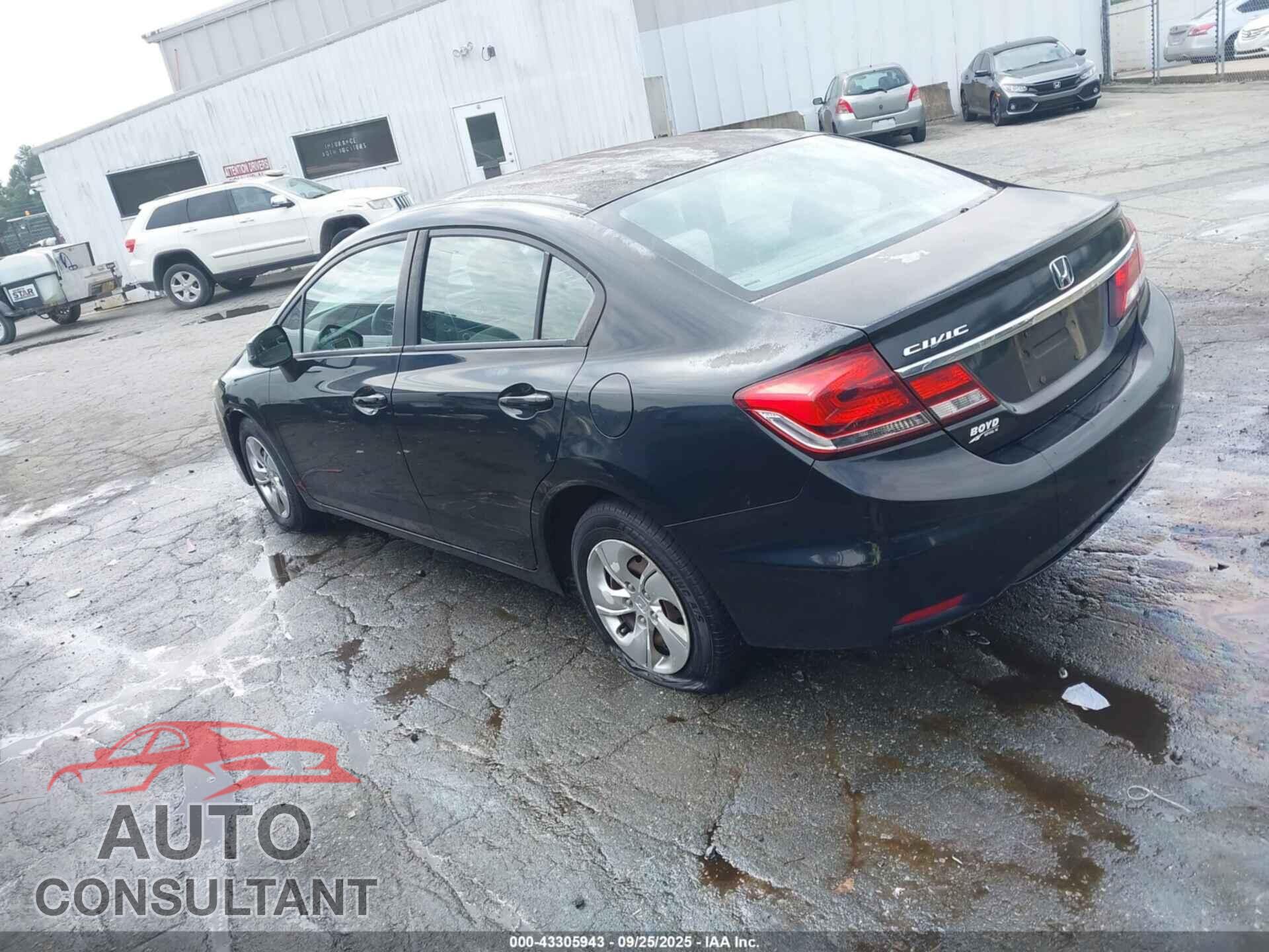 HONDA CIVIC 2013 - 2HGFB2F53DH540920