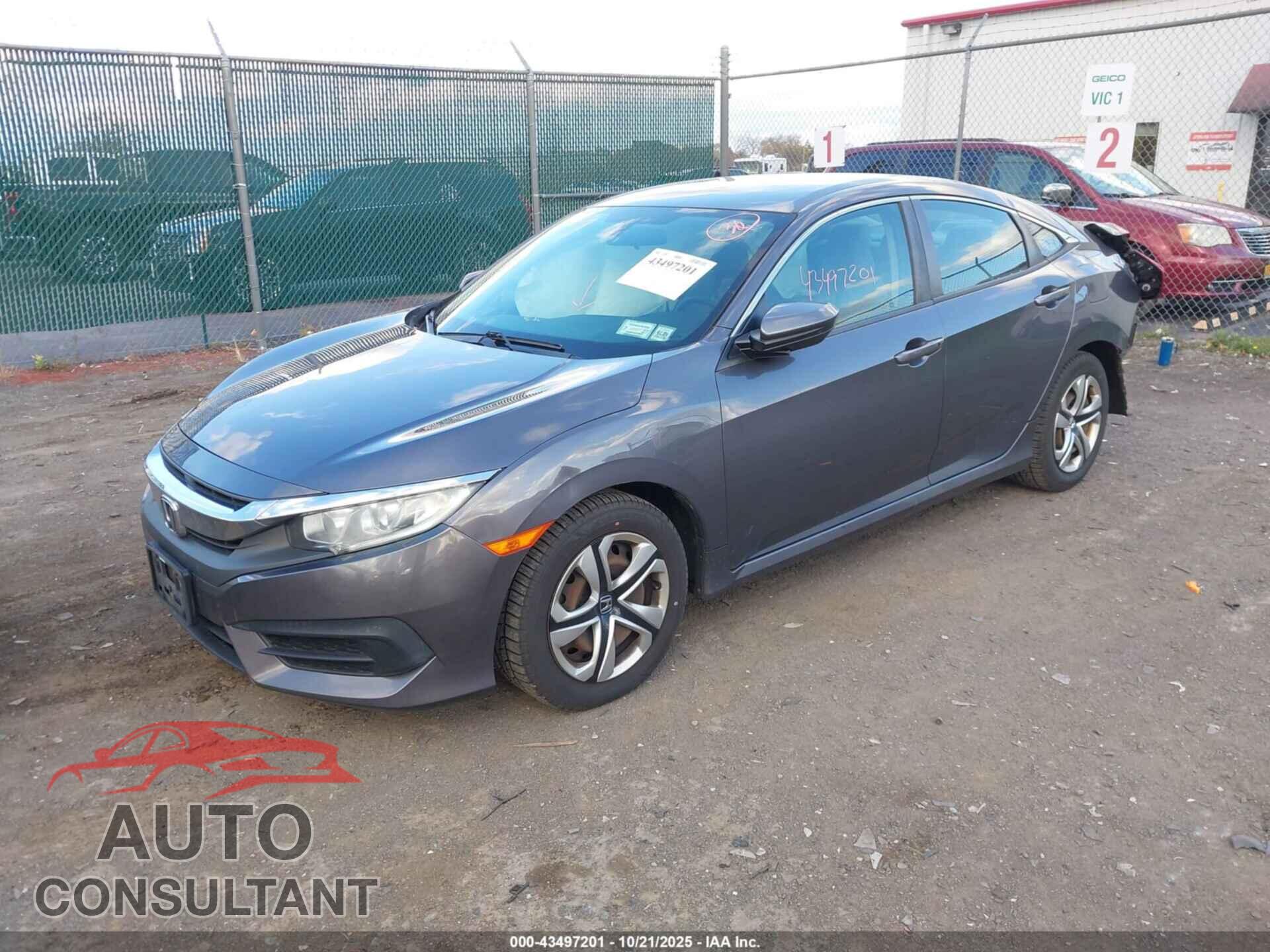 HONDA CIVIC 2016 - 19XFC2F53GE242542