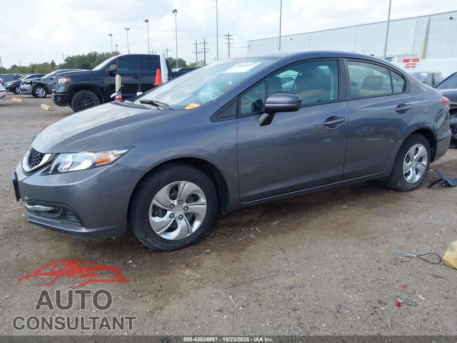 HONDA CIVIC 2015 - 2HGFB2F54FH525426