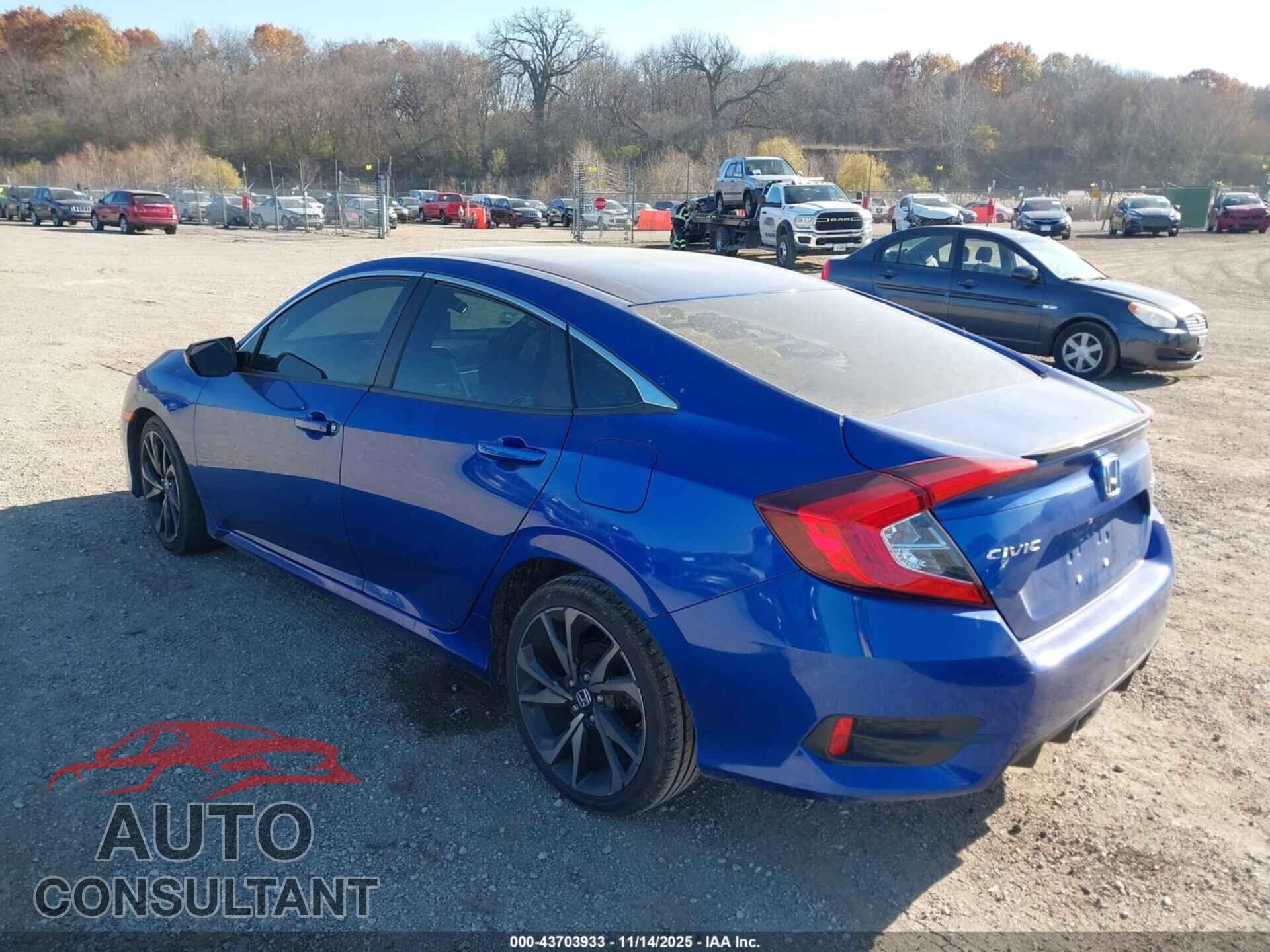 HONDA CIVIC 2020 - 2HGFC2F87LH520191