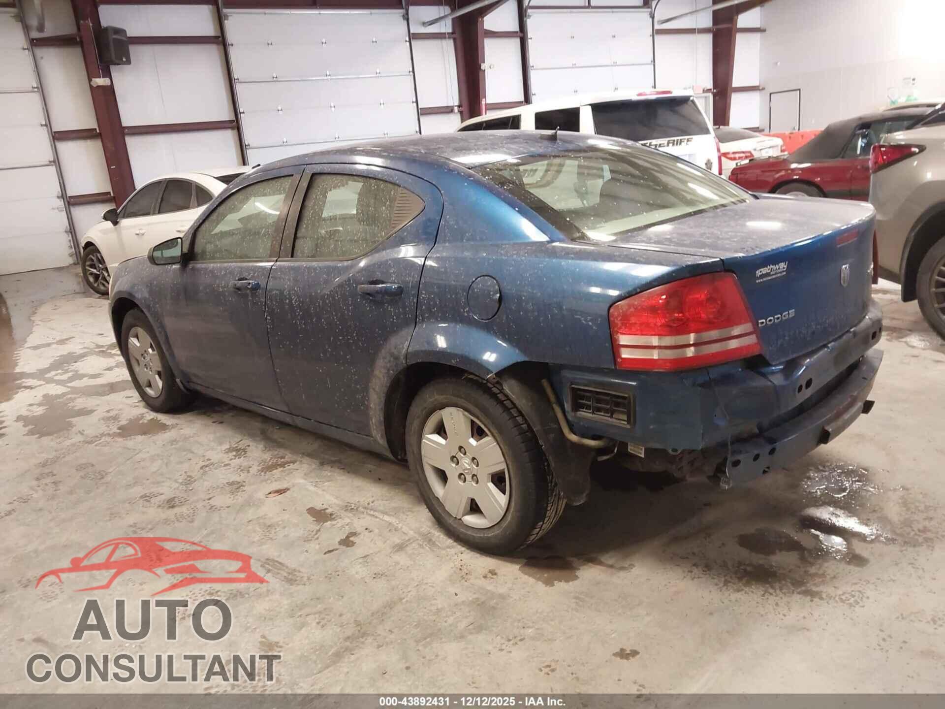 DODGE AVENGER 2010 - 1B3CC4FBXAN101203