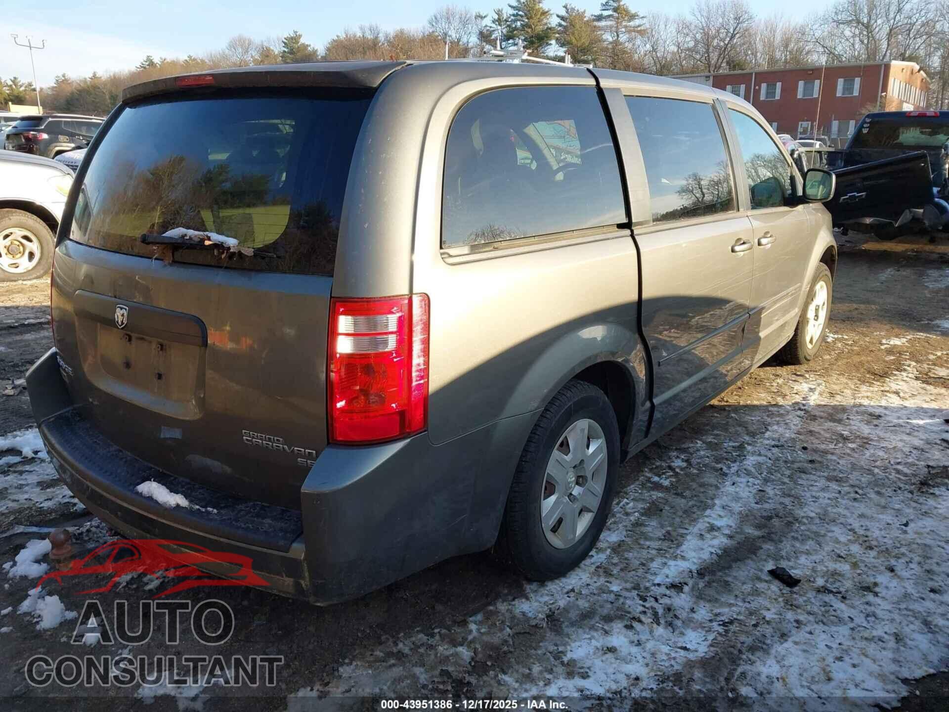 DODGE GRAND CARAVAN 2010 - 2D4RN4DE0AR453714