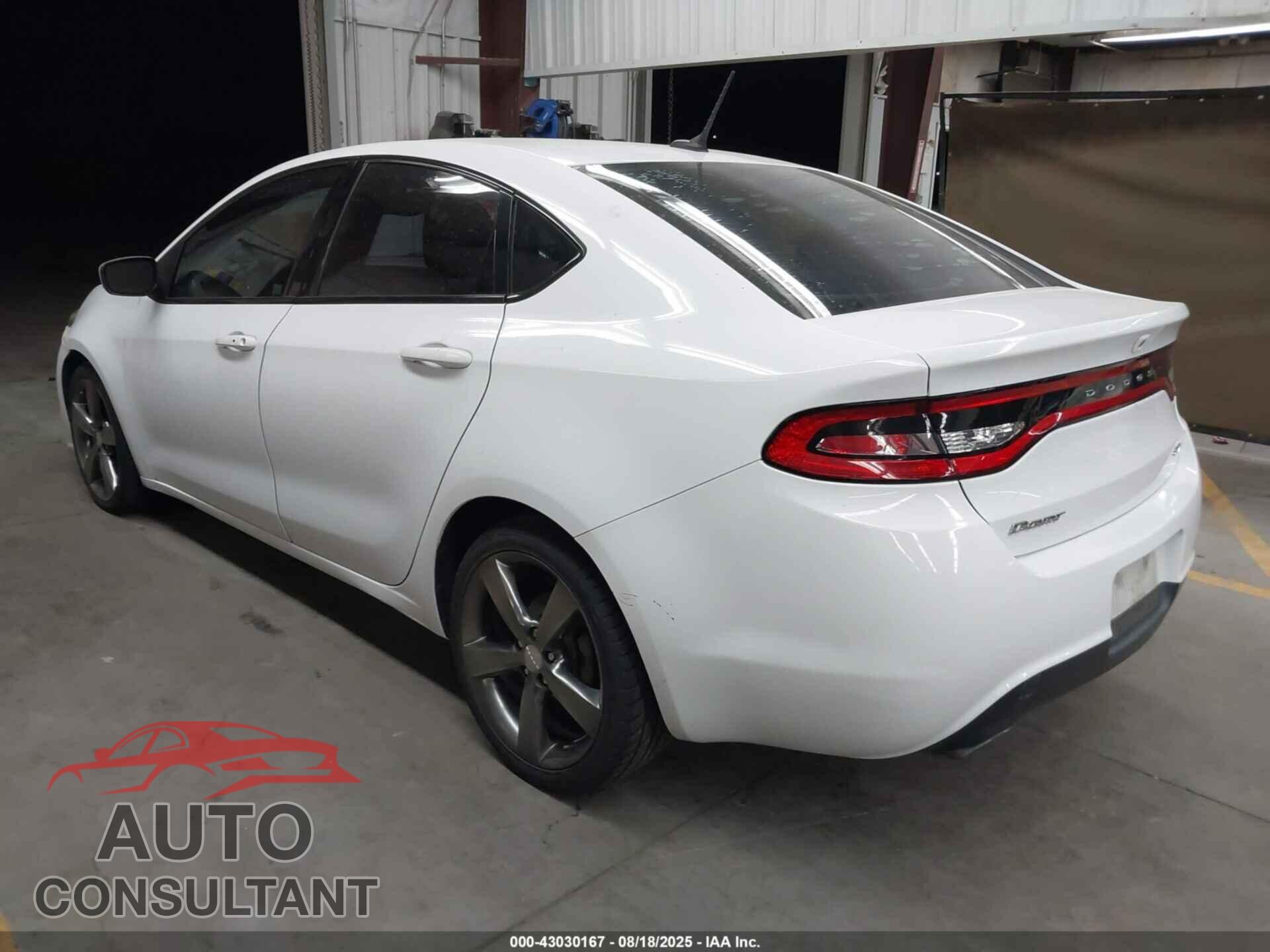 DODGE DART 2015 - 1C3CDFEB8FD112002