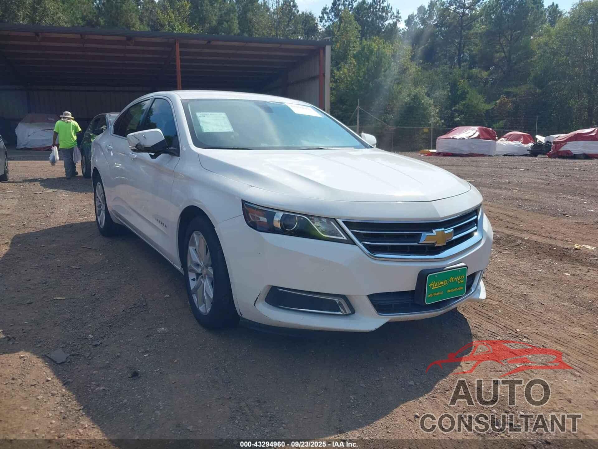 CHEVROLET IMPALA 2016 - 2G1115S36G9121615