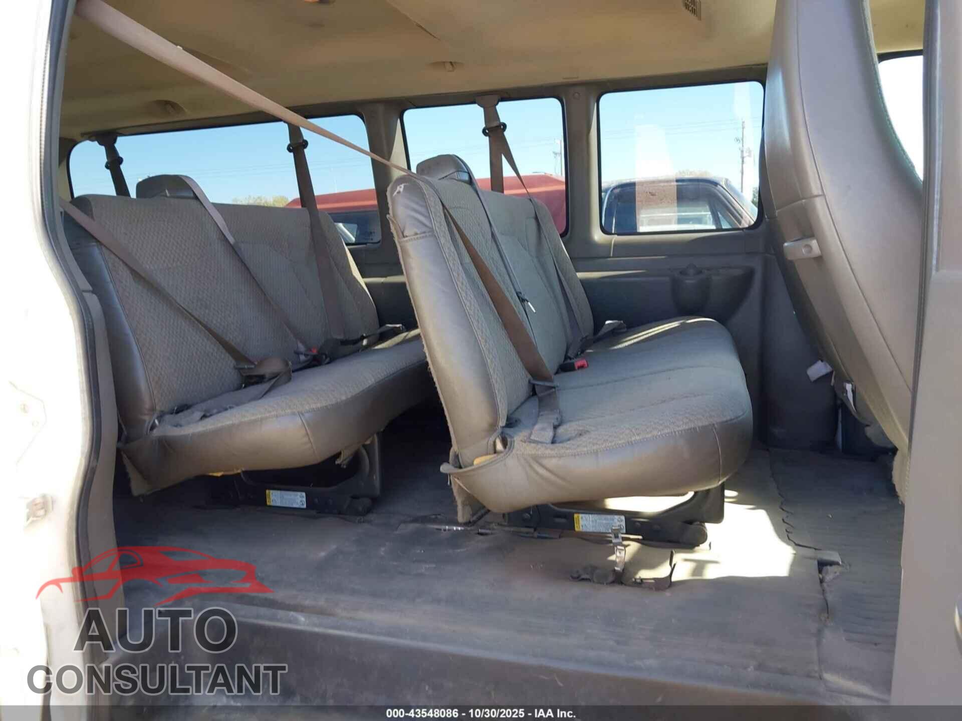 CHEVROLET EXPRESS 3500 2012 - 1GAZGZFA1C1200111