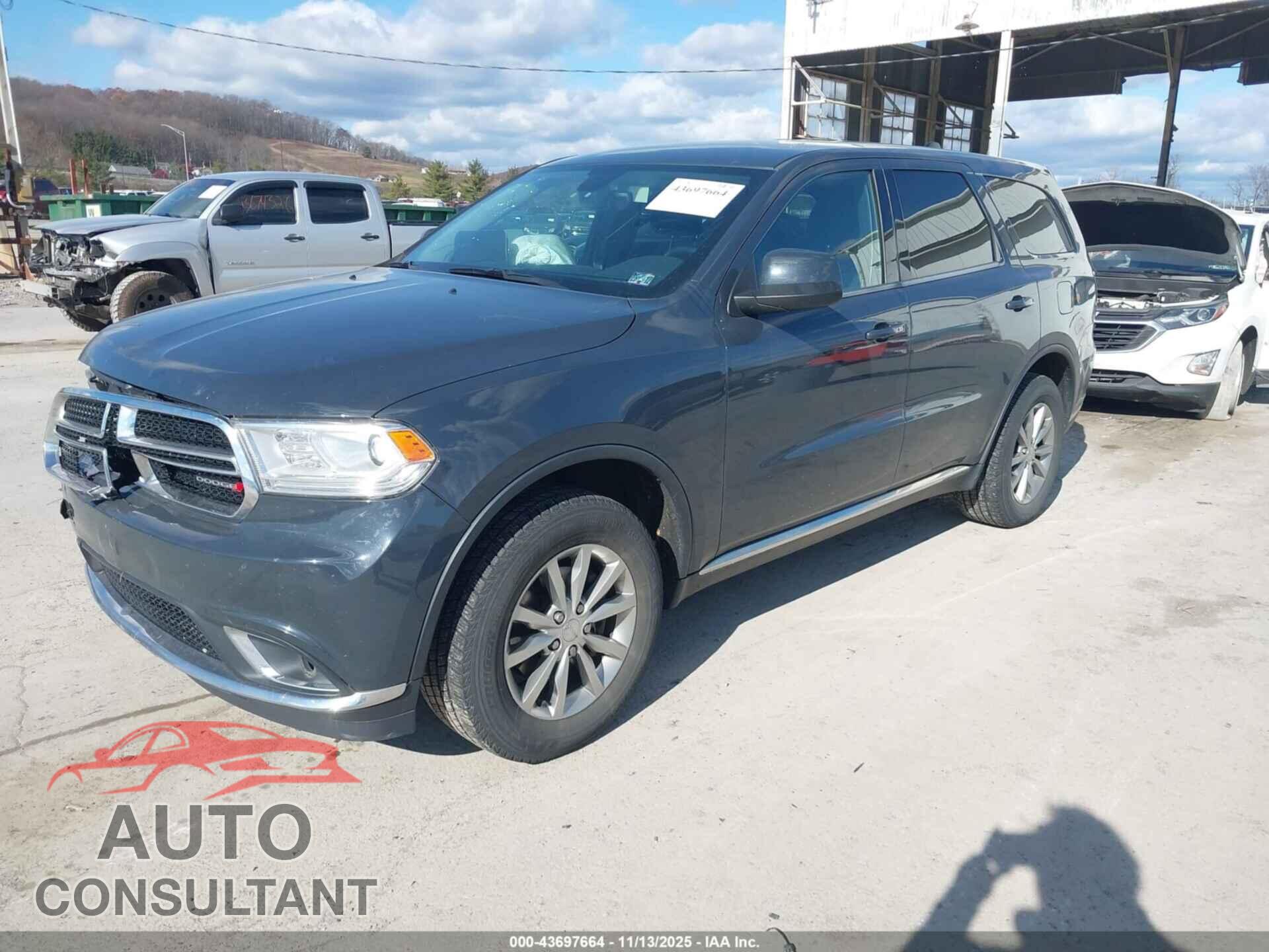 DODGE DURANGO 2018 - 1C4RDJAG3JC112160