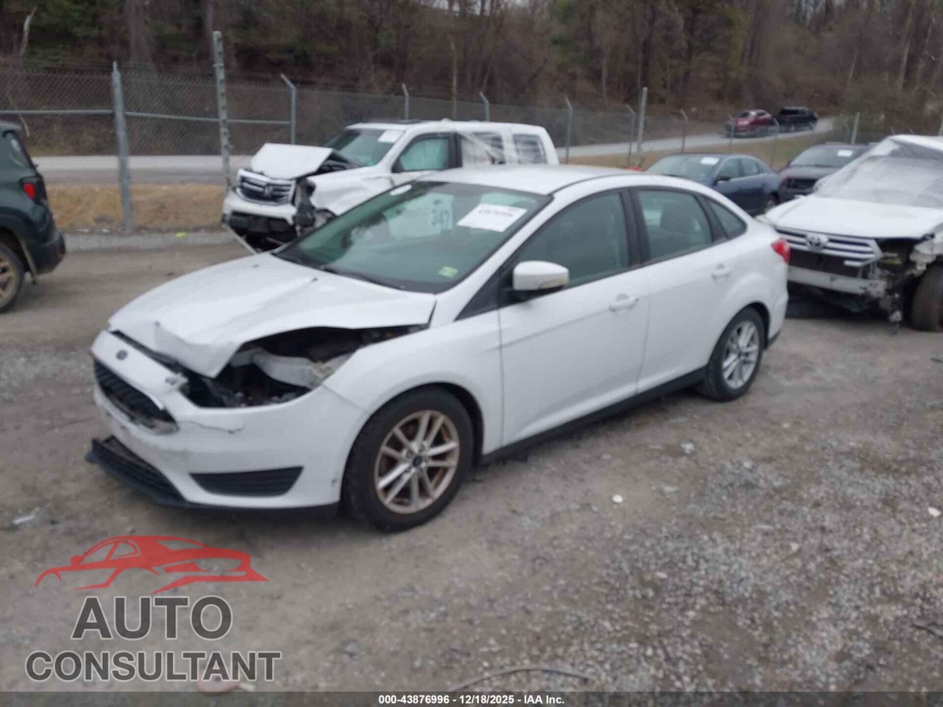 FORD FOCUS 2016 - 1FADP3F25GL357521