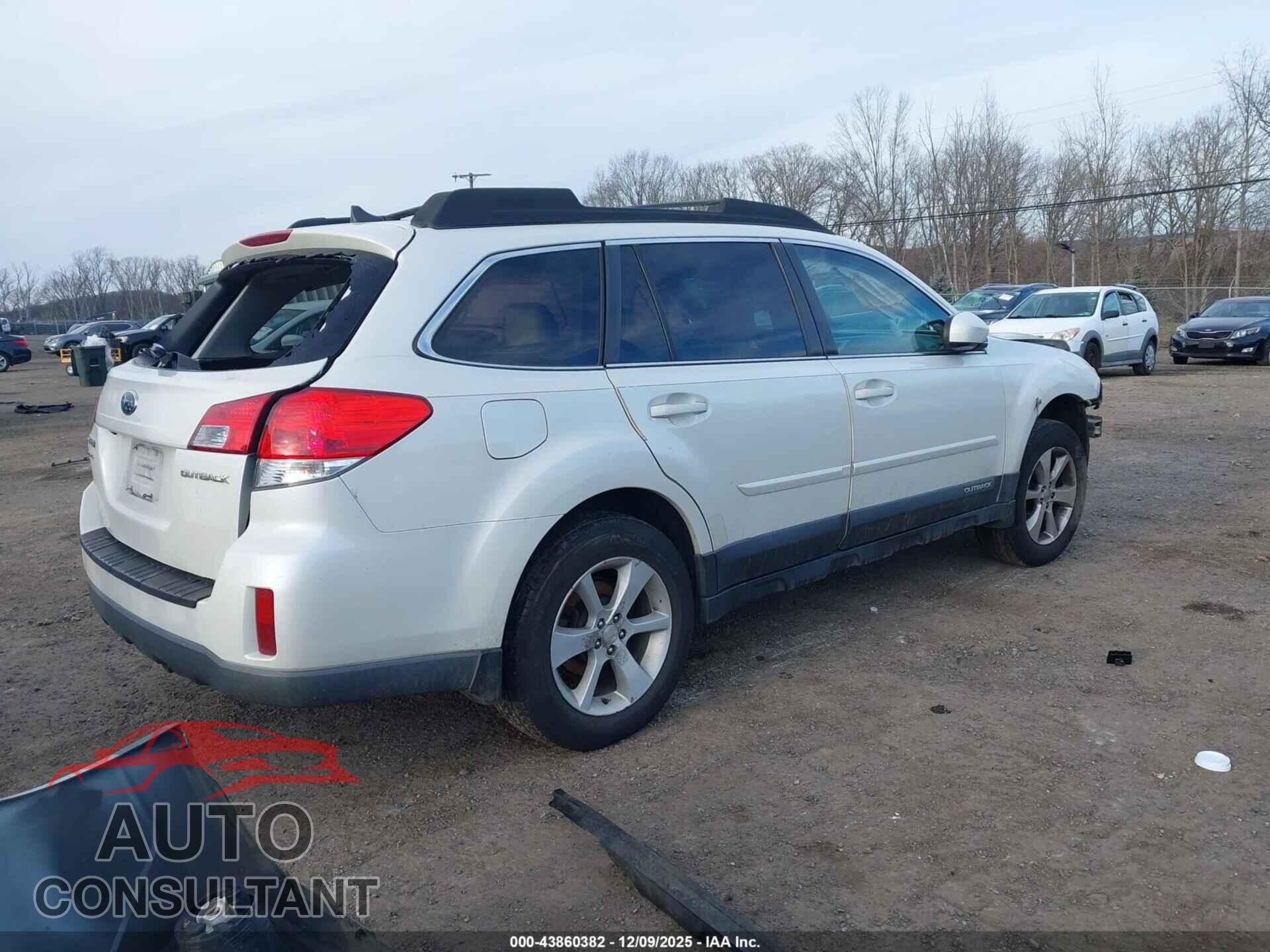 SUBARU OUTBACK 2014 - 4S4BRBLCXE3243431