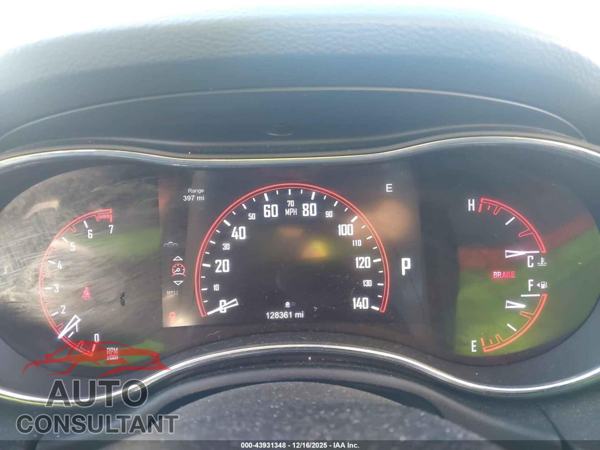 DODGE DURANGO 2014 - 1C4RDJEG8EC374725