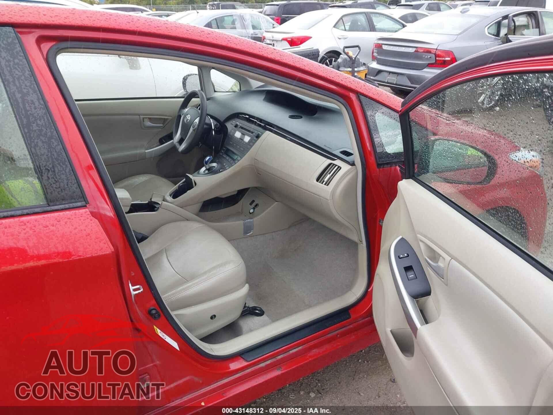 TOYOTA PRIUS 2010 - JTDKN3DU2A0032085