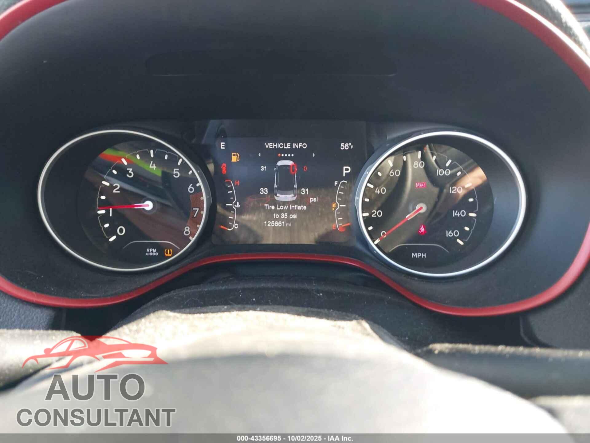 JEEP NEW COMPASS 2017 - 3C4NJDDB2HT636228