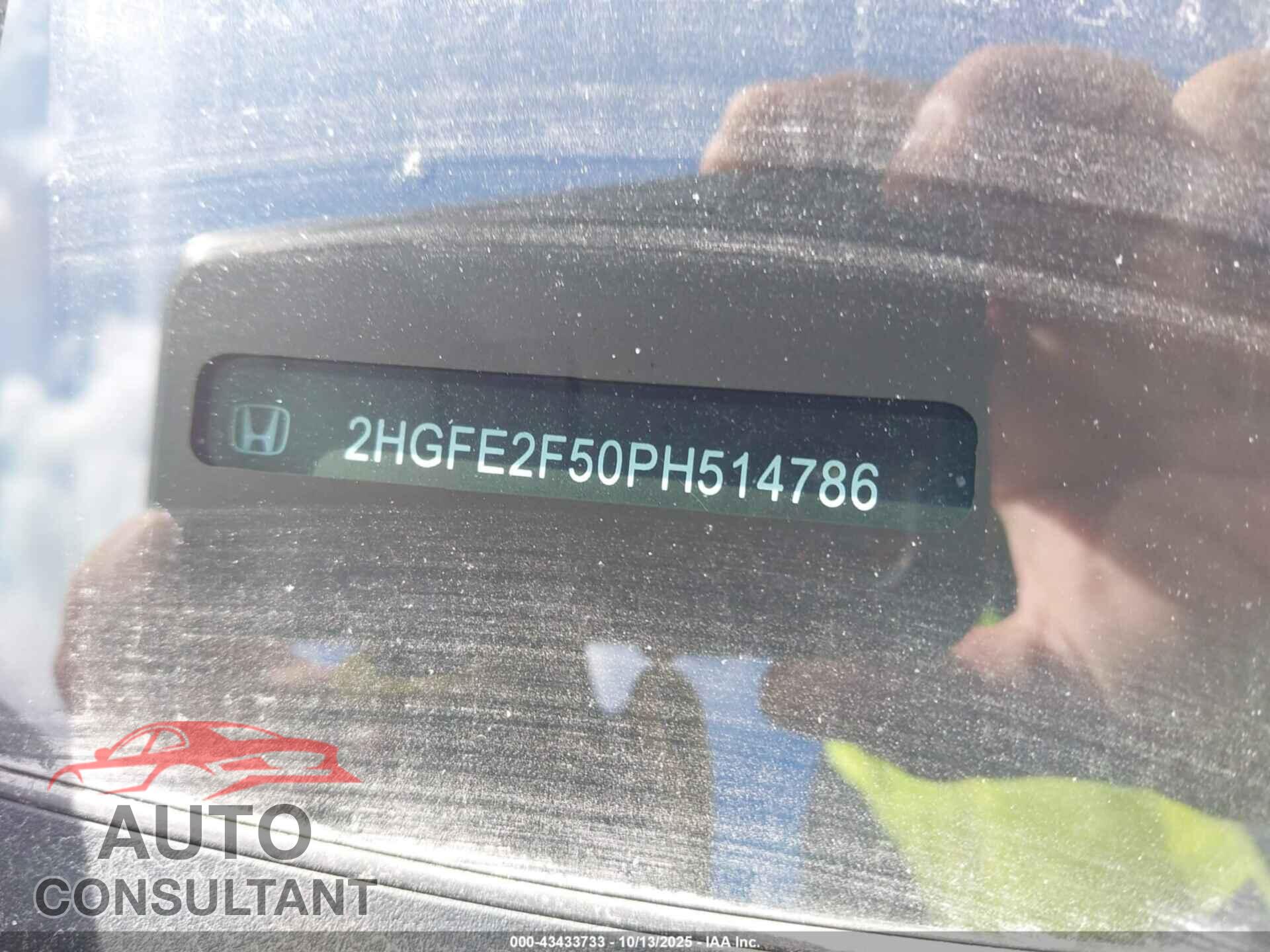 HONDA CIVIC 2023 - 2HGFE2F50PH514786