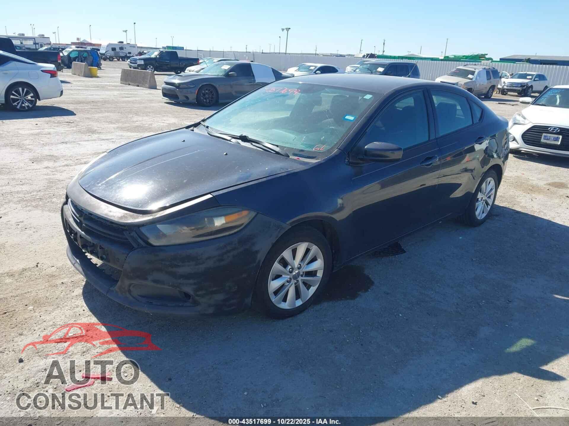 DODGE DART 2014 - 1C3CDFBB6ED865868