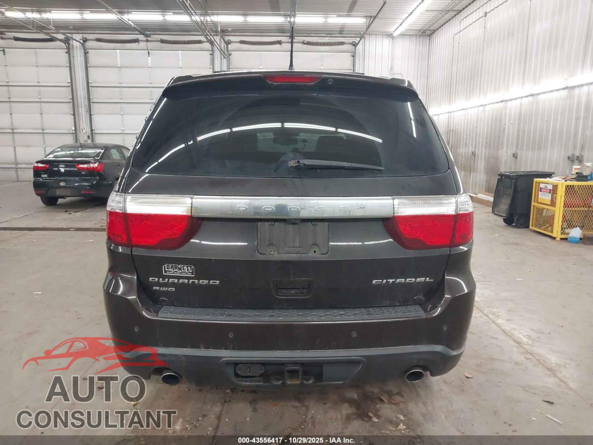 DODGE DURANGO 2012 - 1C4SDJET7CC321087