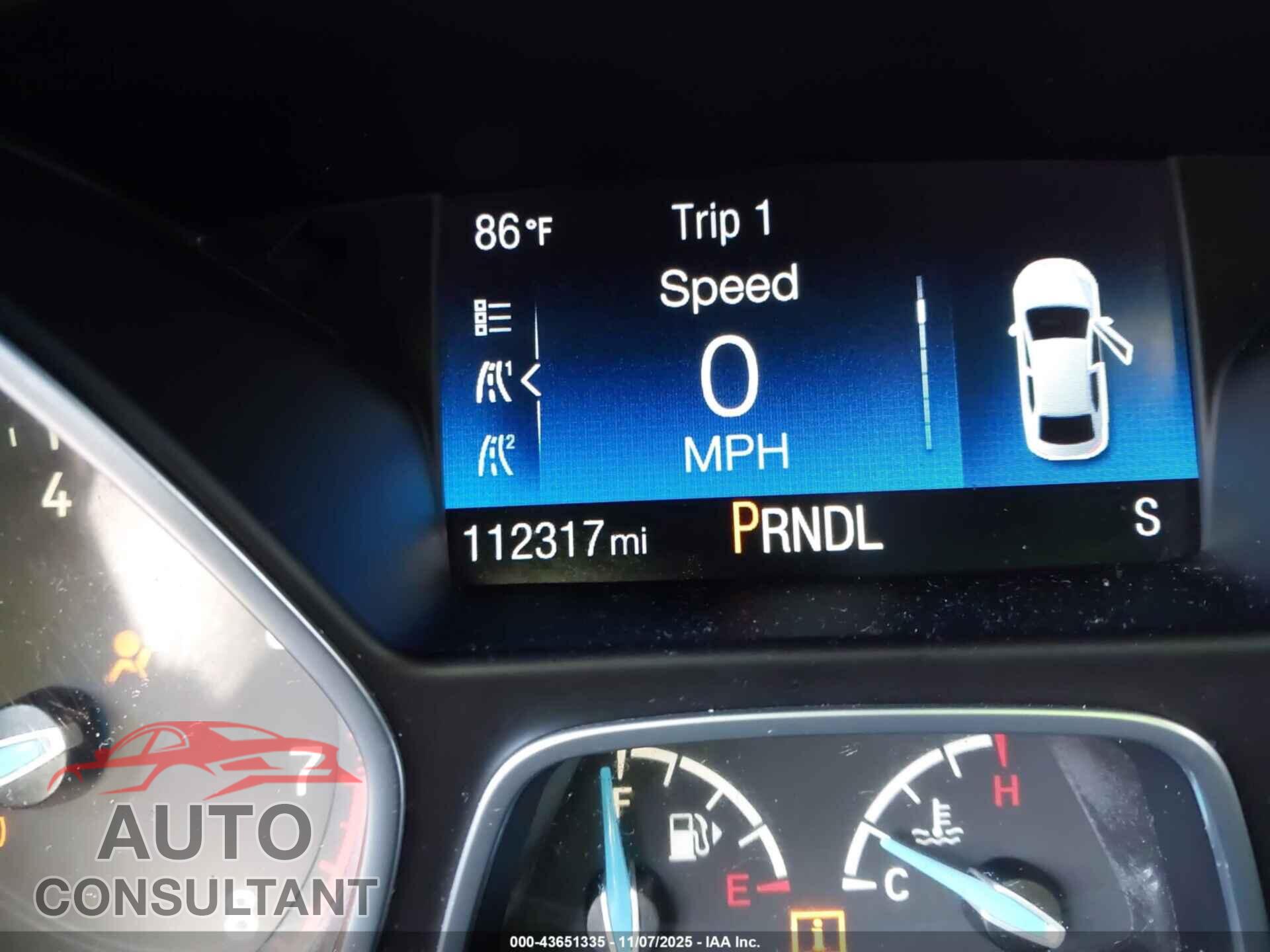 FORD FOCUS 2016 - 1FADP3F2XGL249265