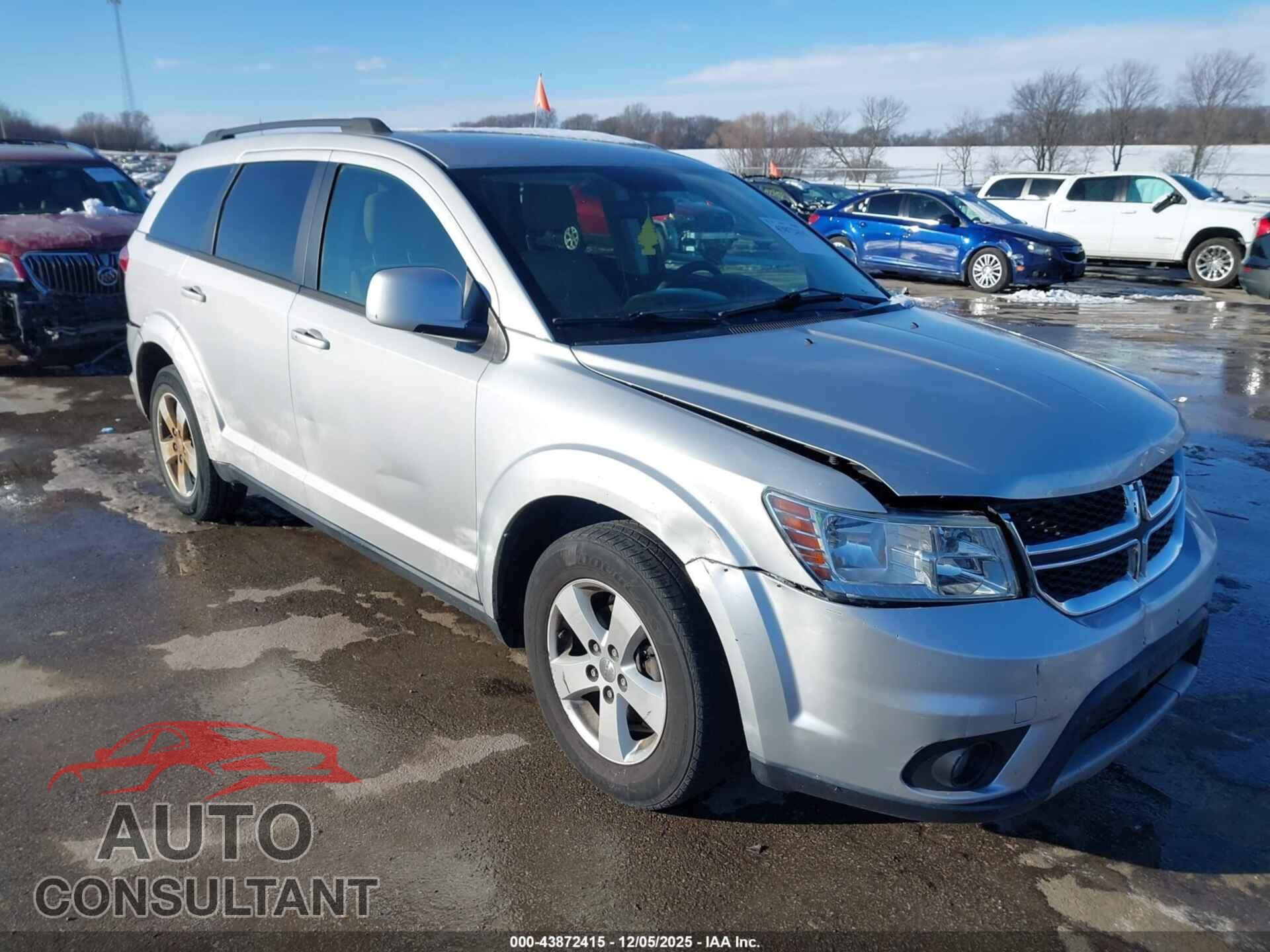 DODGE JOURNEY 2012 - 3C4PDCBGXCT187253